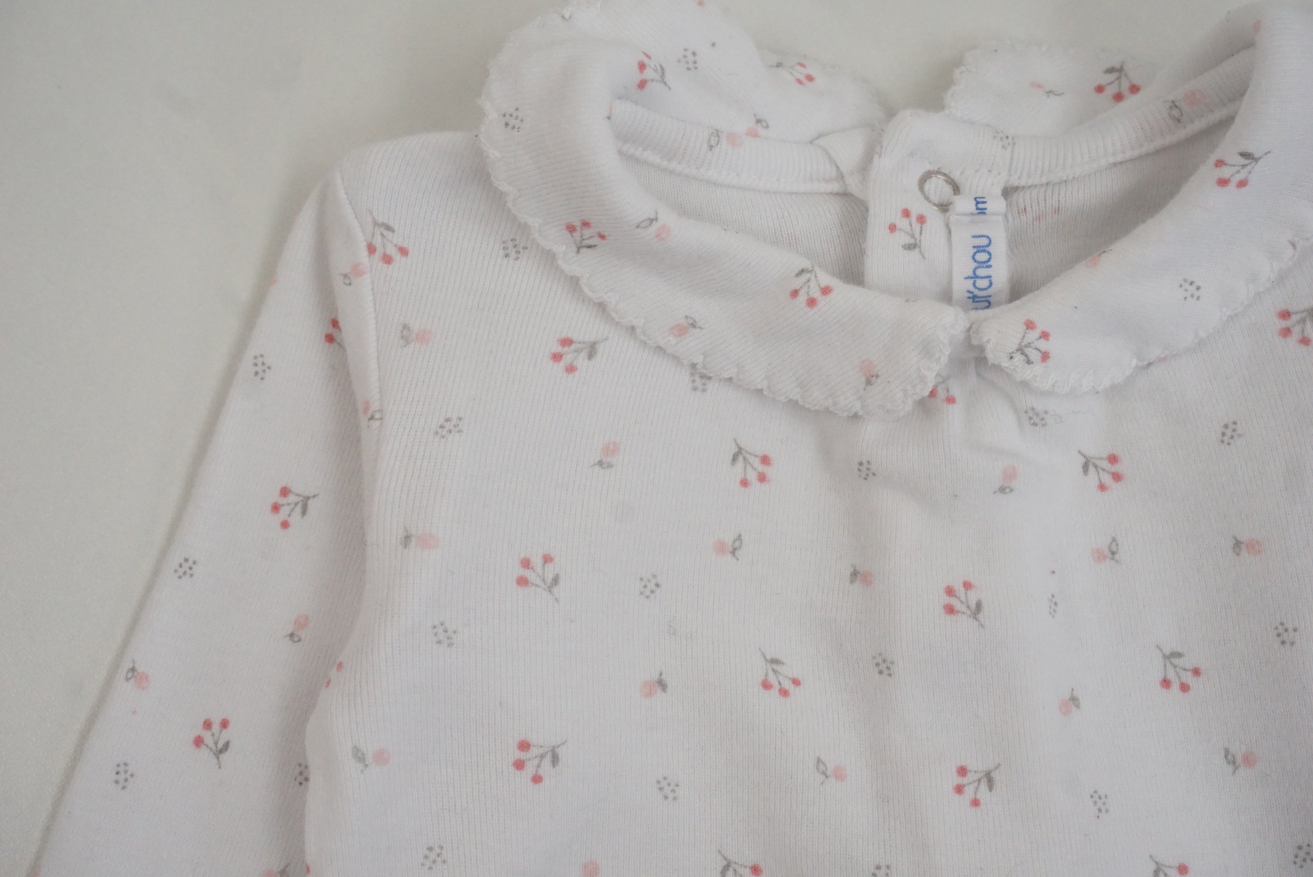 Body Blanc - 6 mois