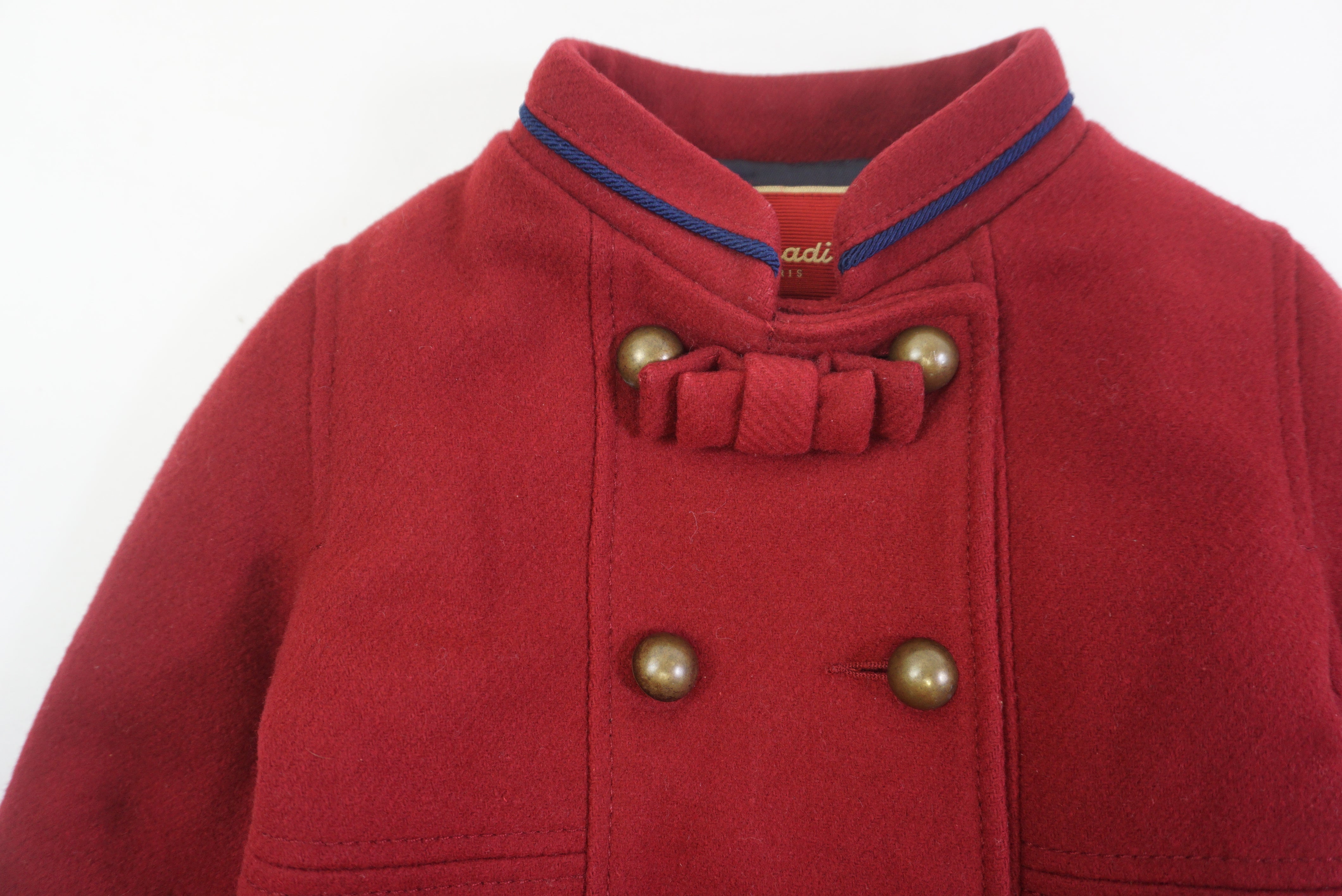Manteau Rouge - 12 mois
