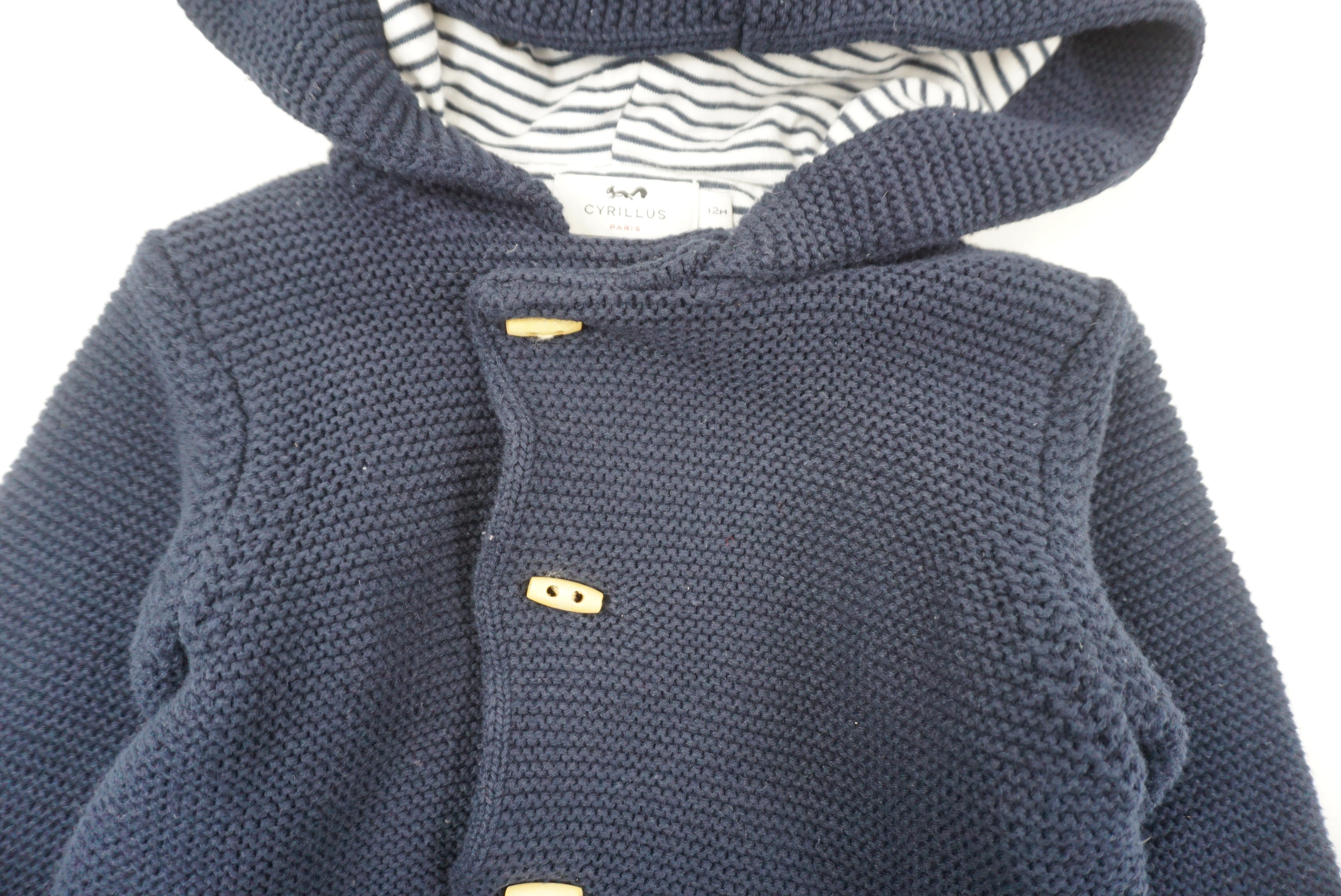 Manteau Bleu - 12 mois