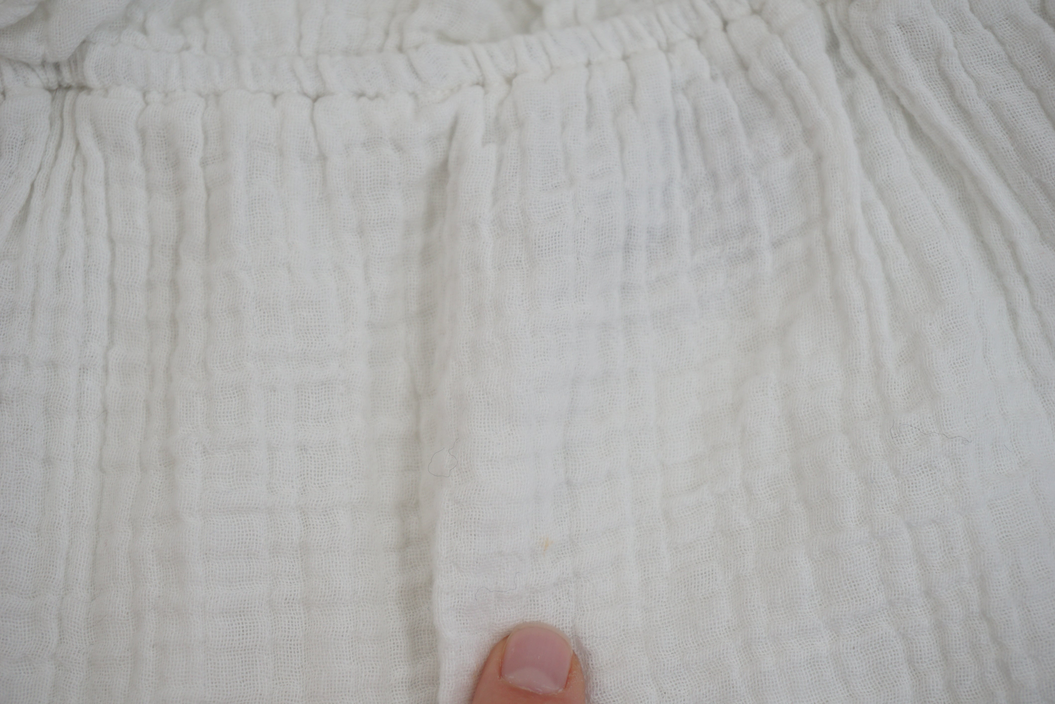 Blouse Blanc - 9/12 mois