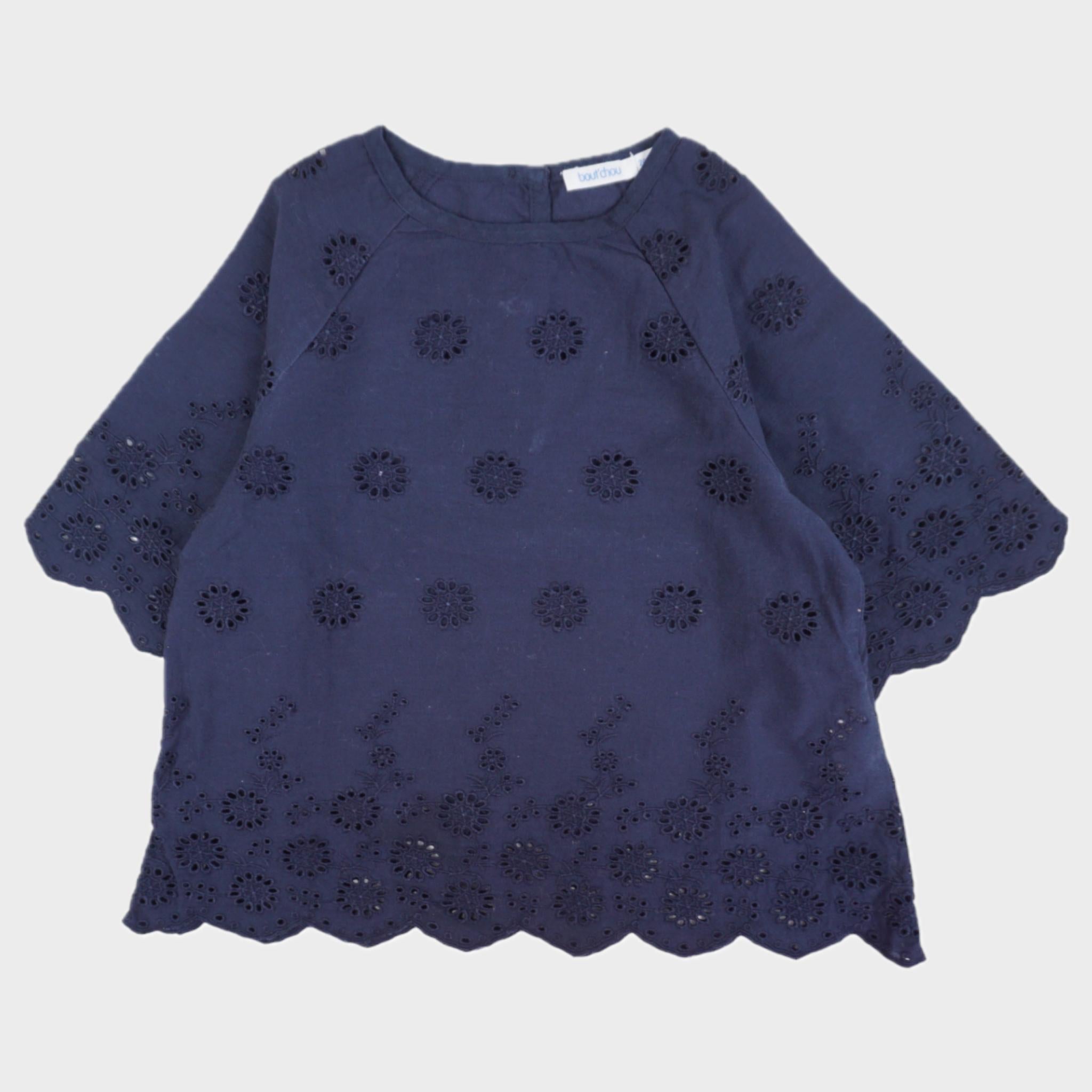 Blouse Bleu - 24 mois
