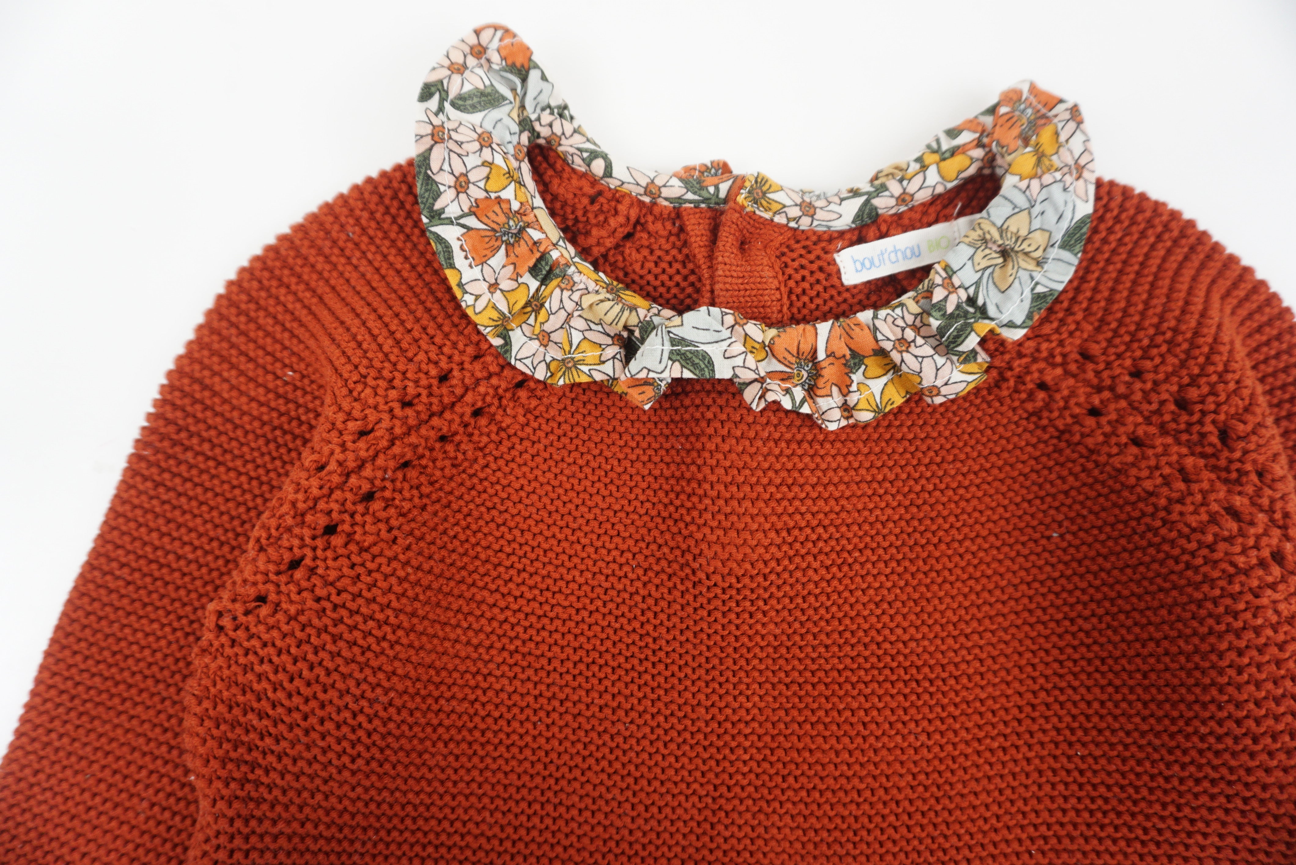 Pull Rouille - 6 mois