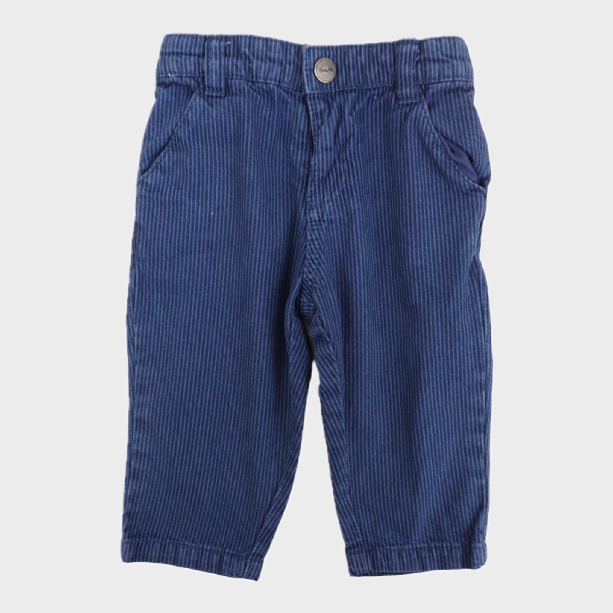 Pantalon Bleu - 6 mois