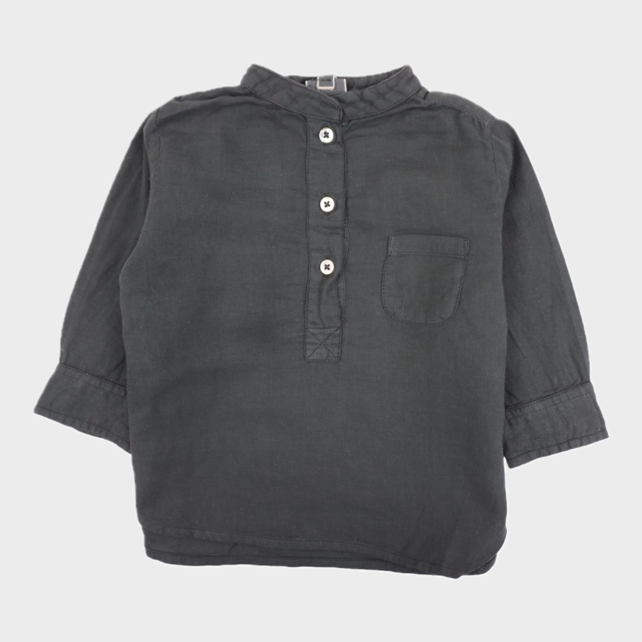 Blouse Anthracite - 6 mois