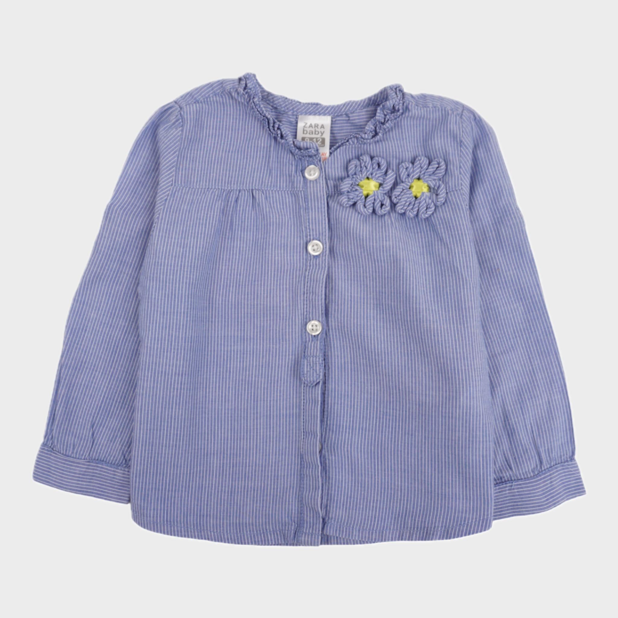 Chemise Bleu - 9/12 mois