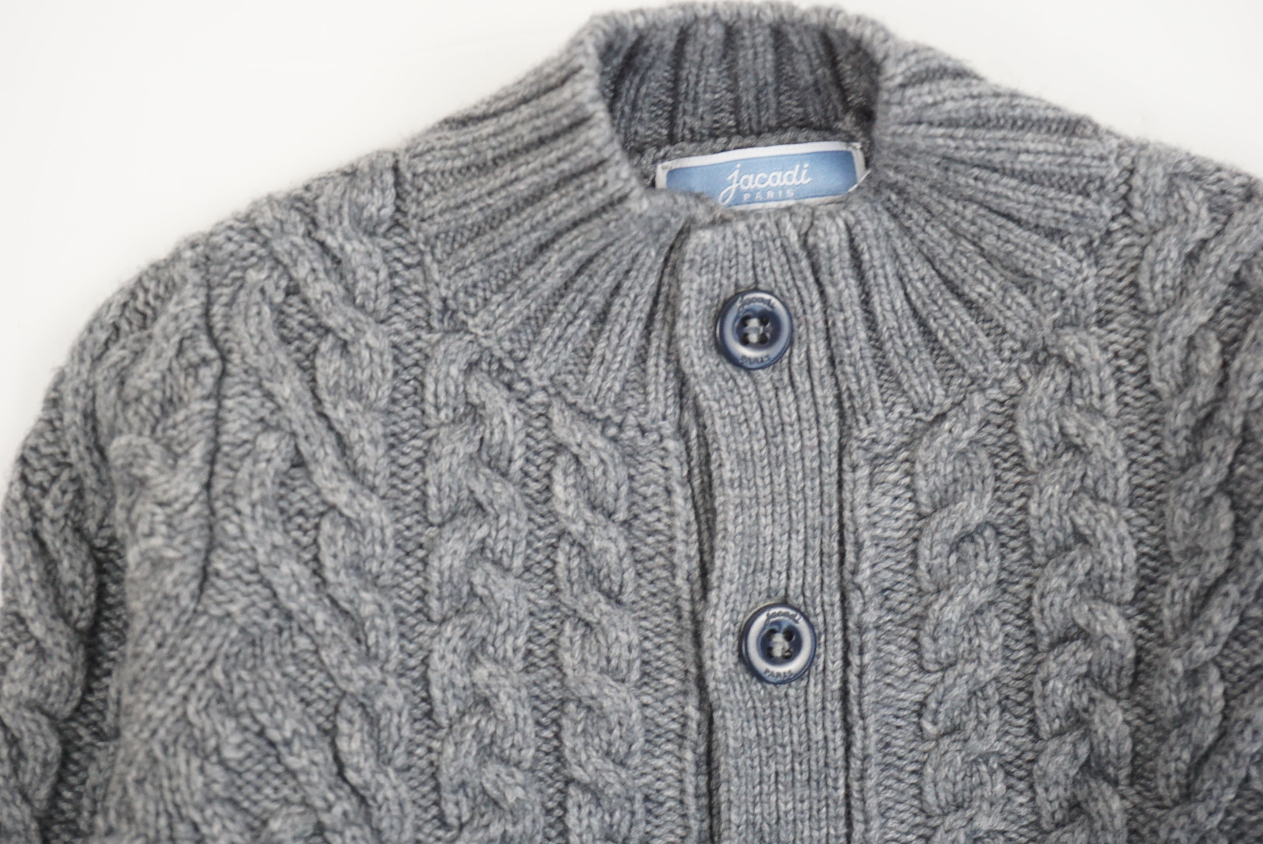 Gilet Gris - 6 mois