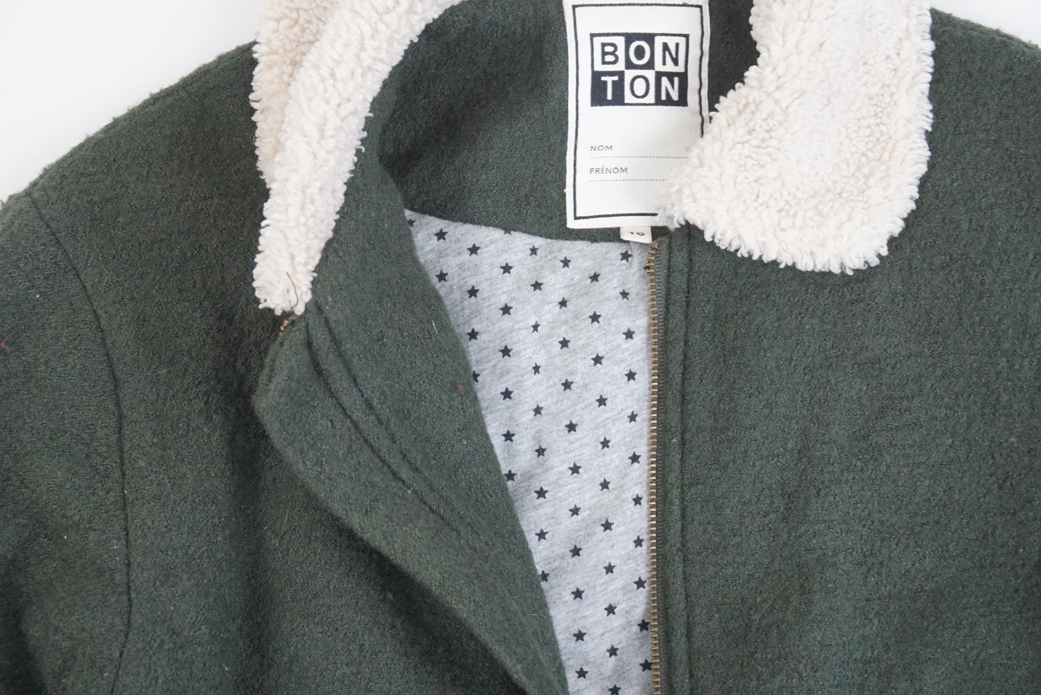 Blouson Vert - 10 ans