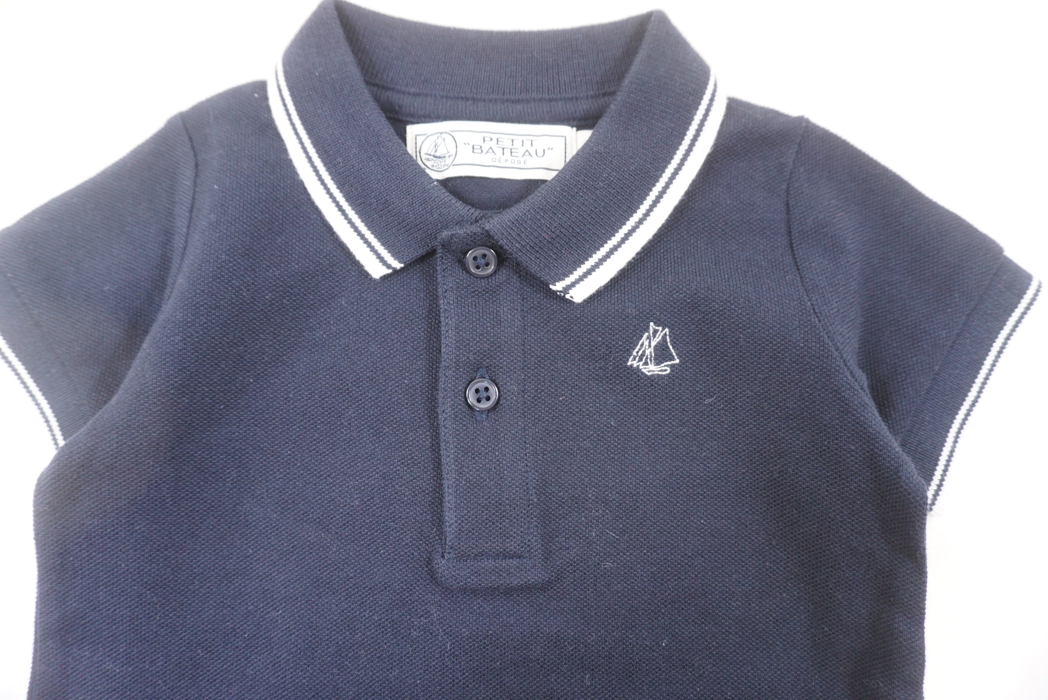 Polo Bleu - 12 mois
