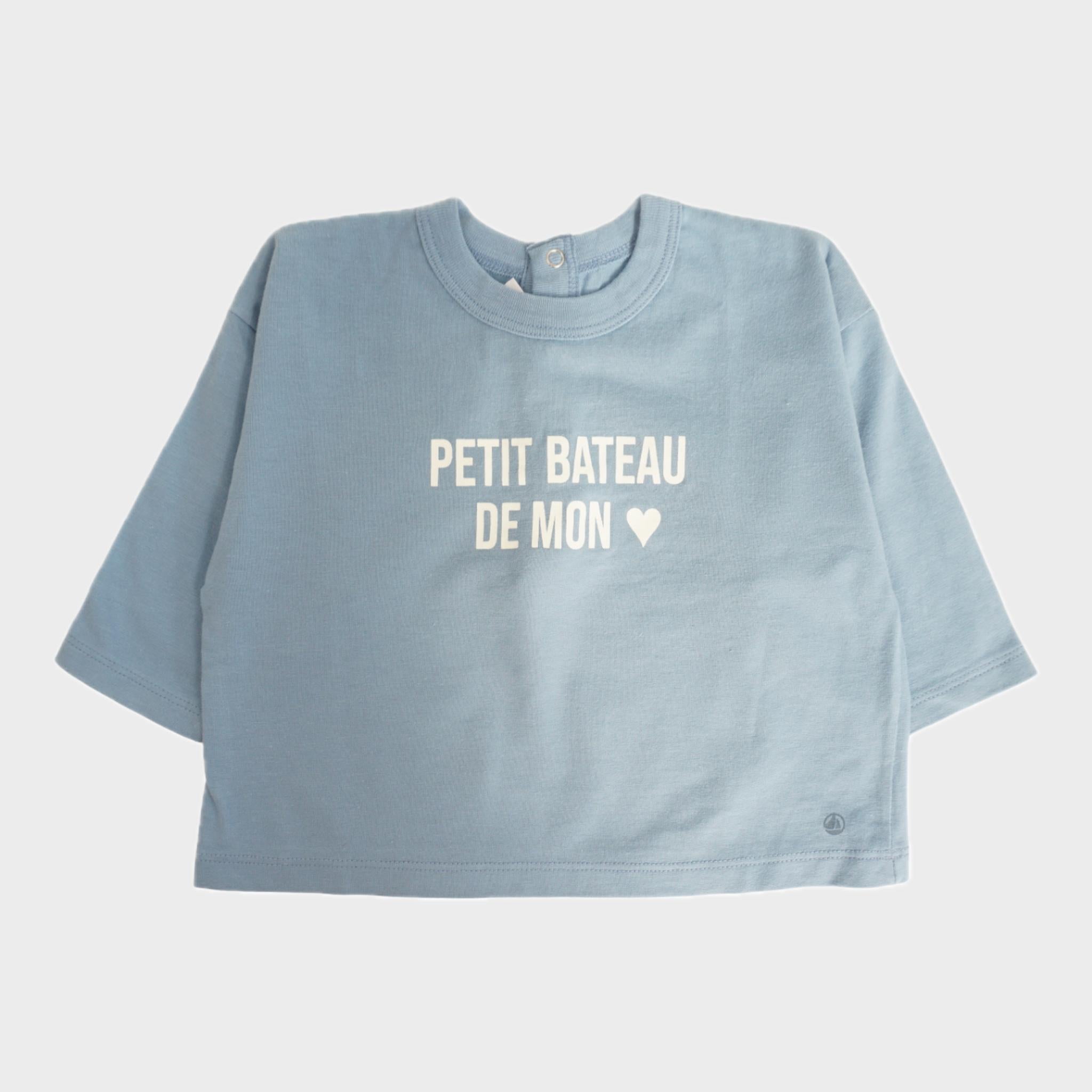 T-shirt Bleu - 6 mois