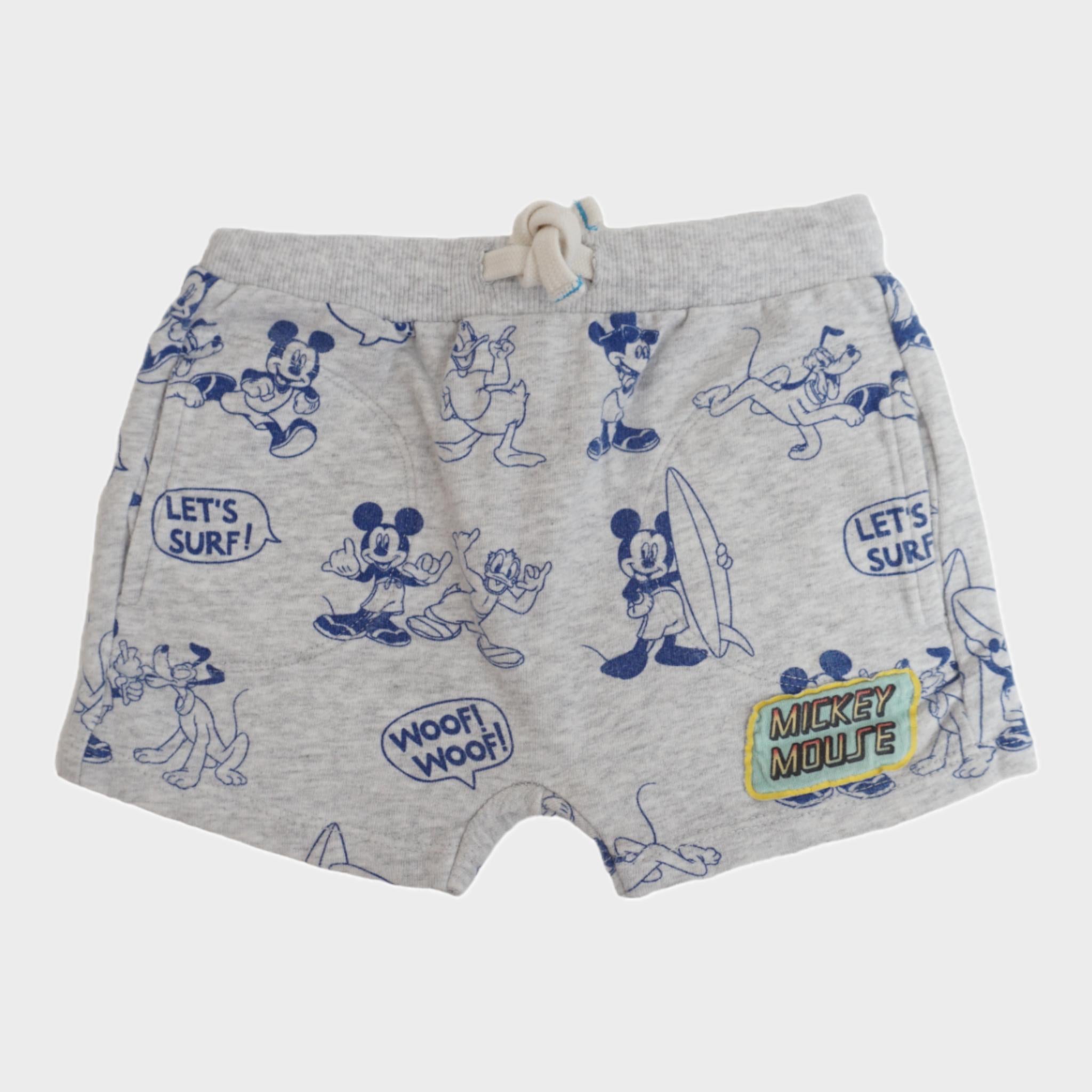 Short Gris - 9/12 mois