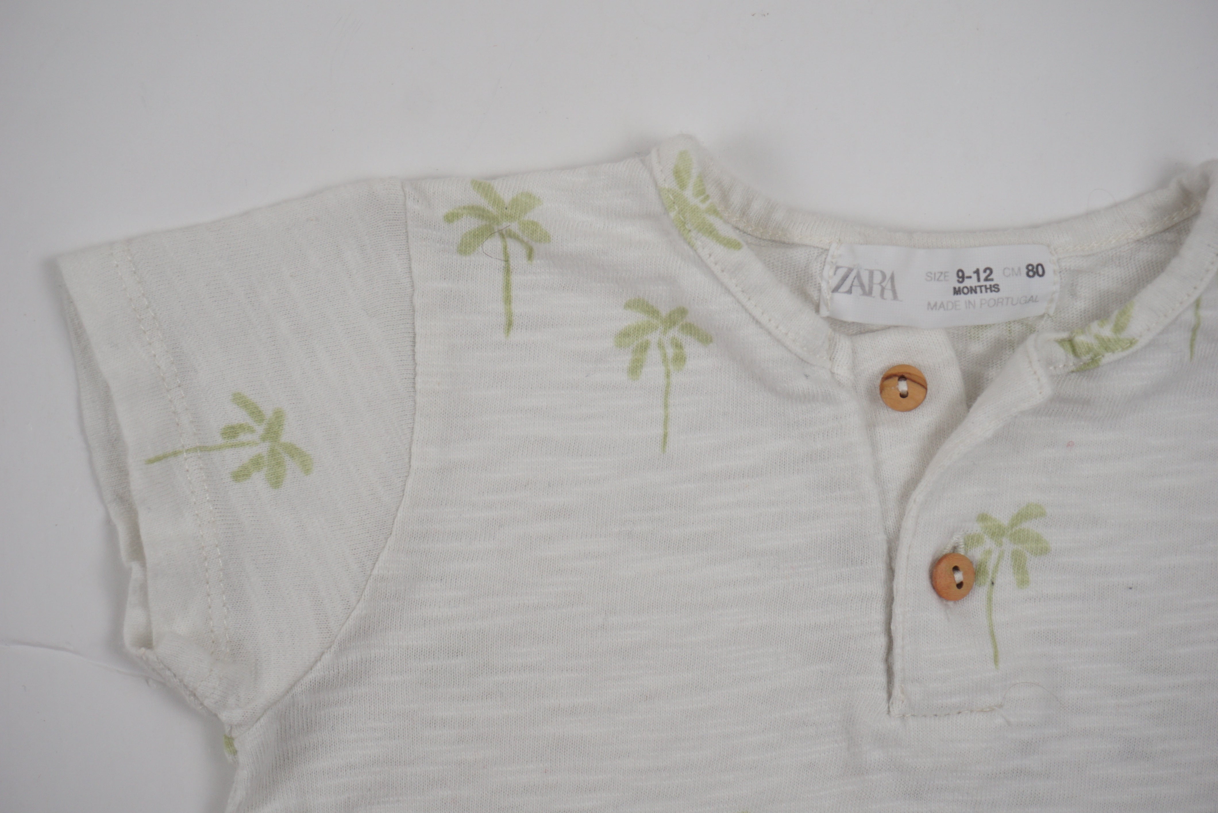 T-shirt Blanc - 9/12 mois