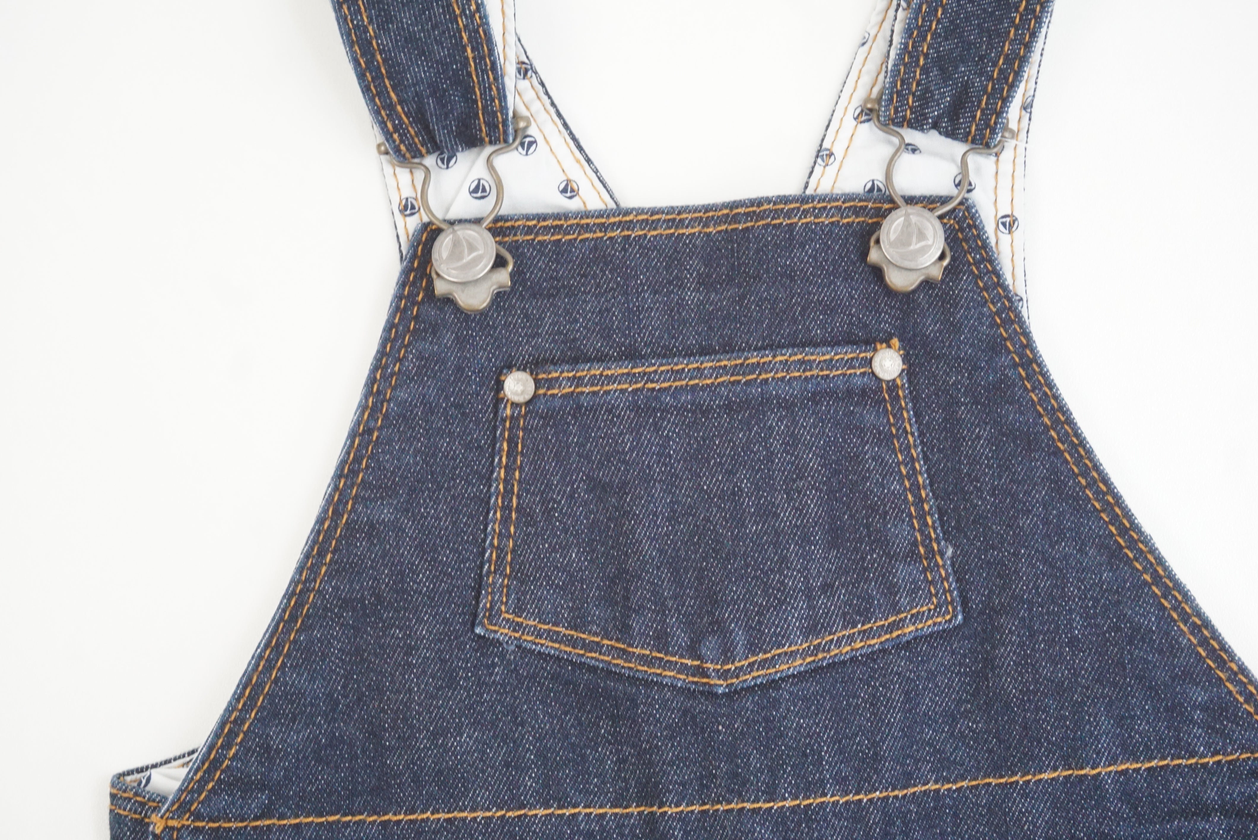 Salopette Bleu - 12 mois