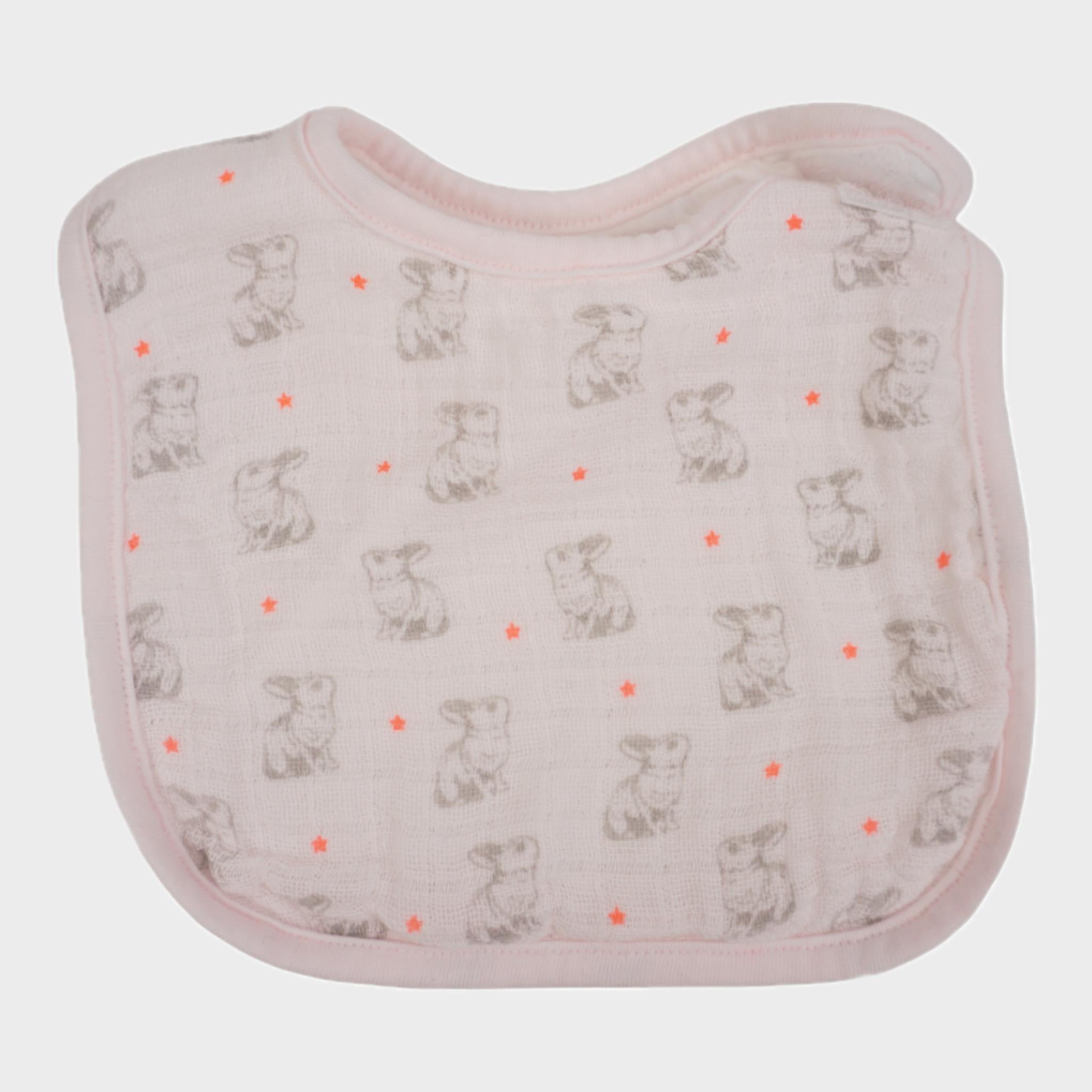 Bavoir Rose