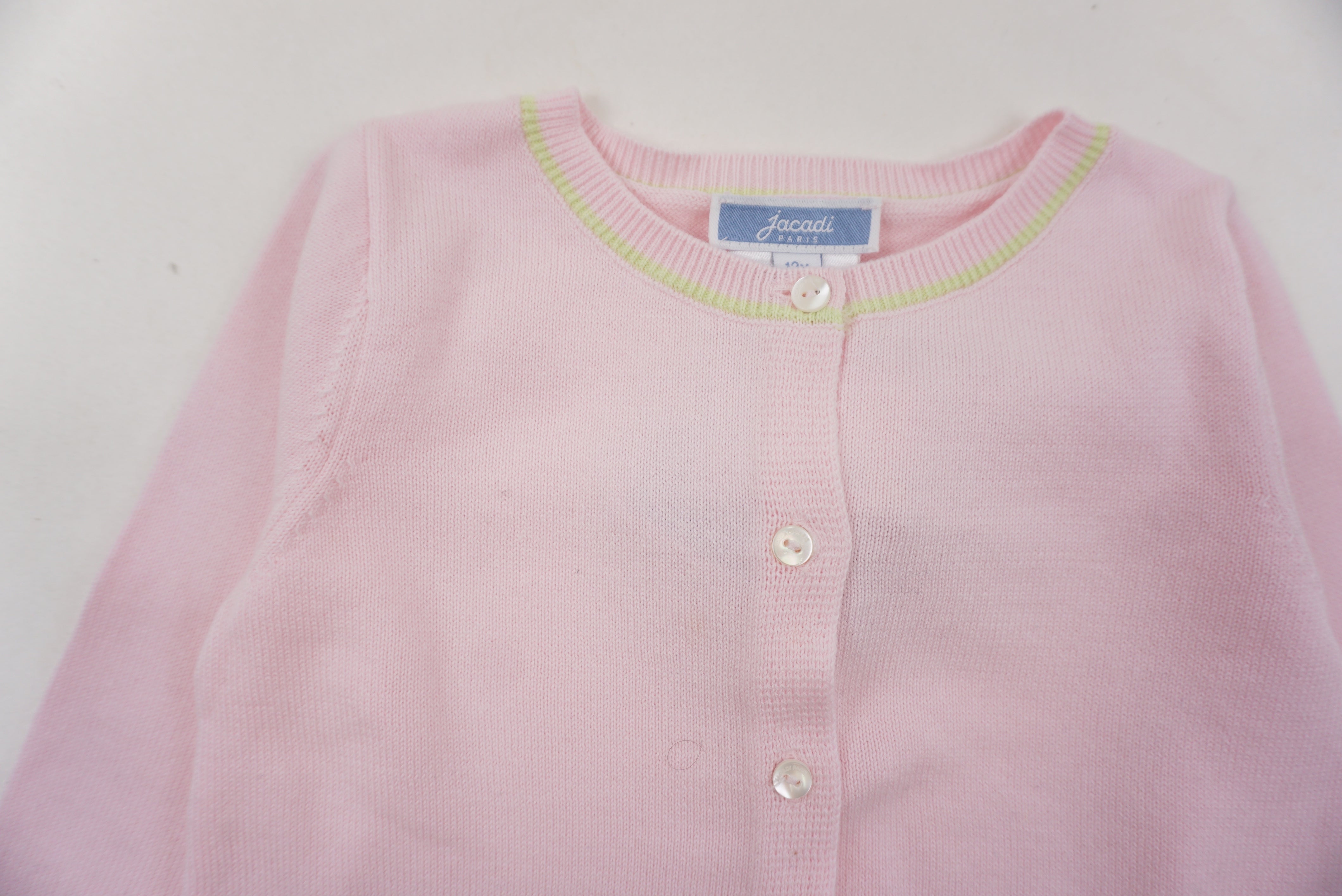 Gilet Rose - 12 mois