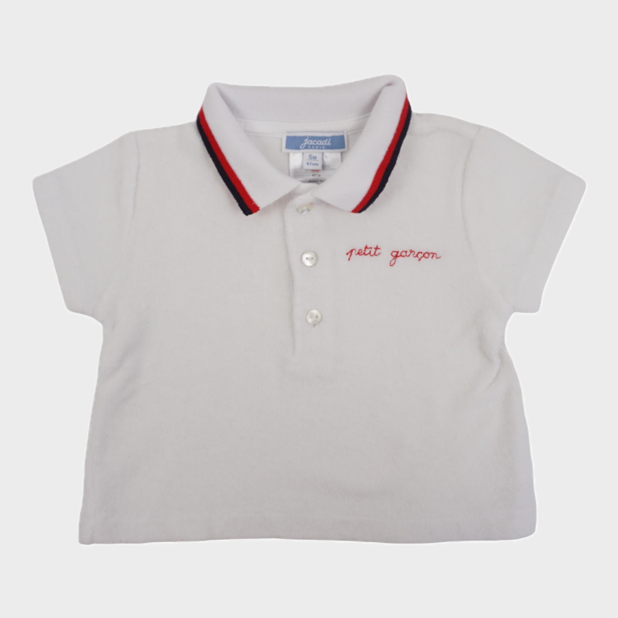 Polo Blanc - 6 mois