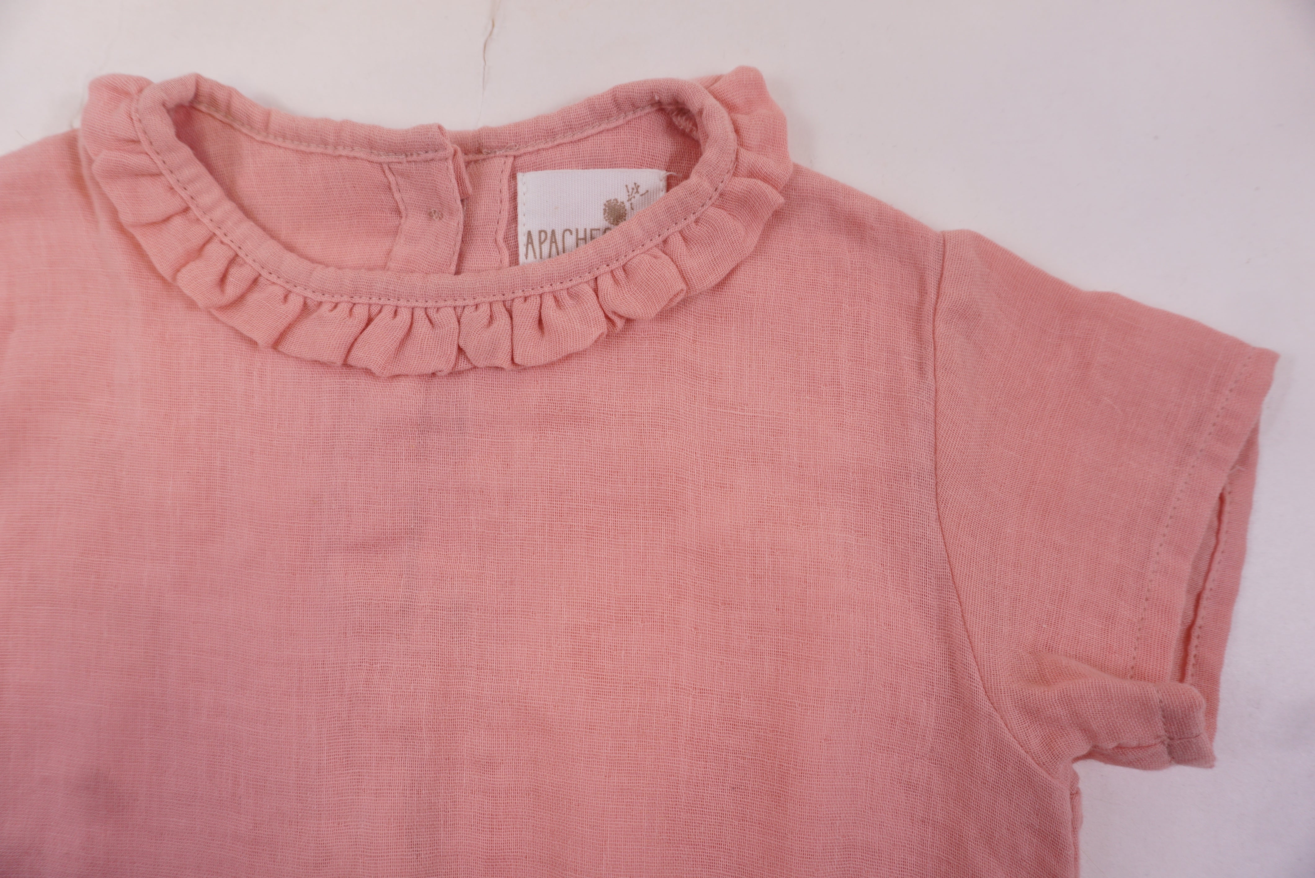 Barboteuse Rose - 12 mois