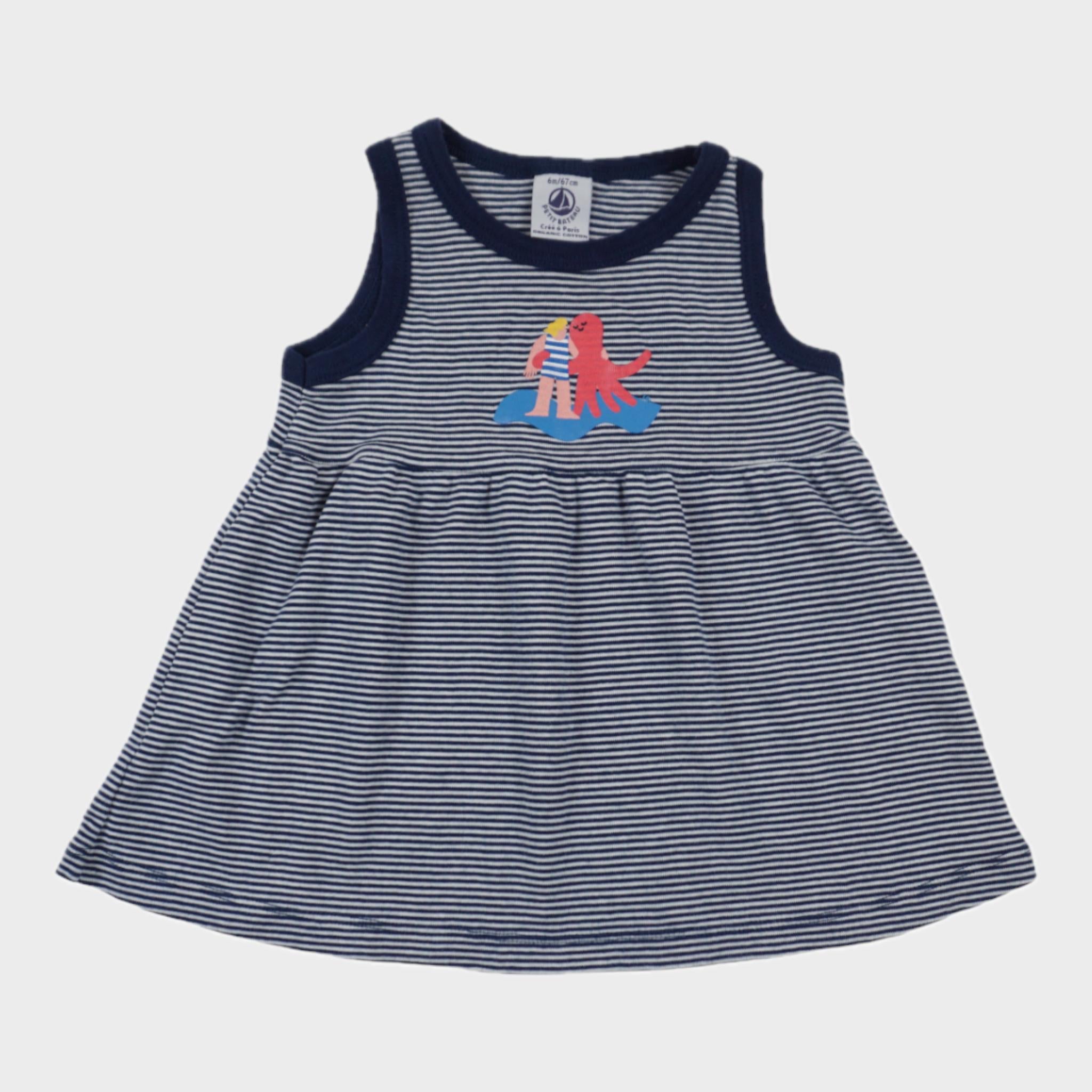 Robe Bleu - 6 mois