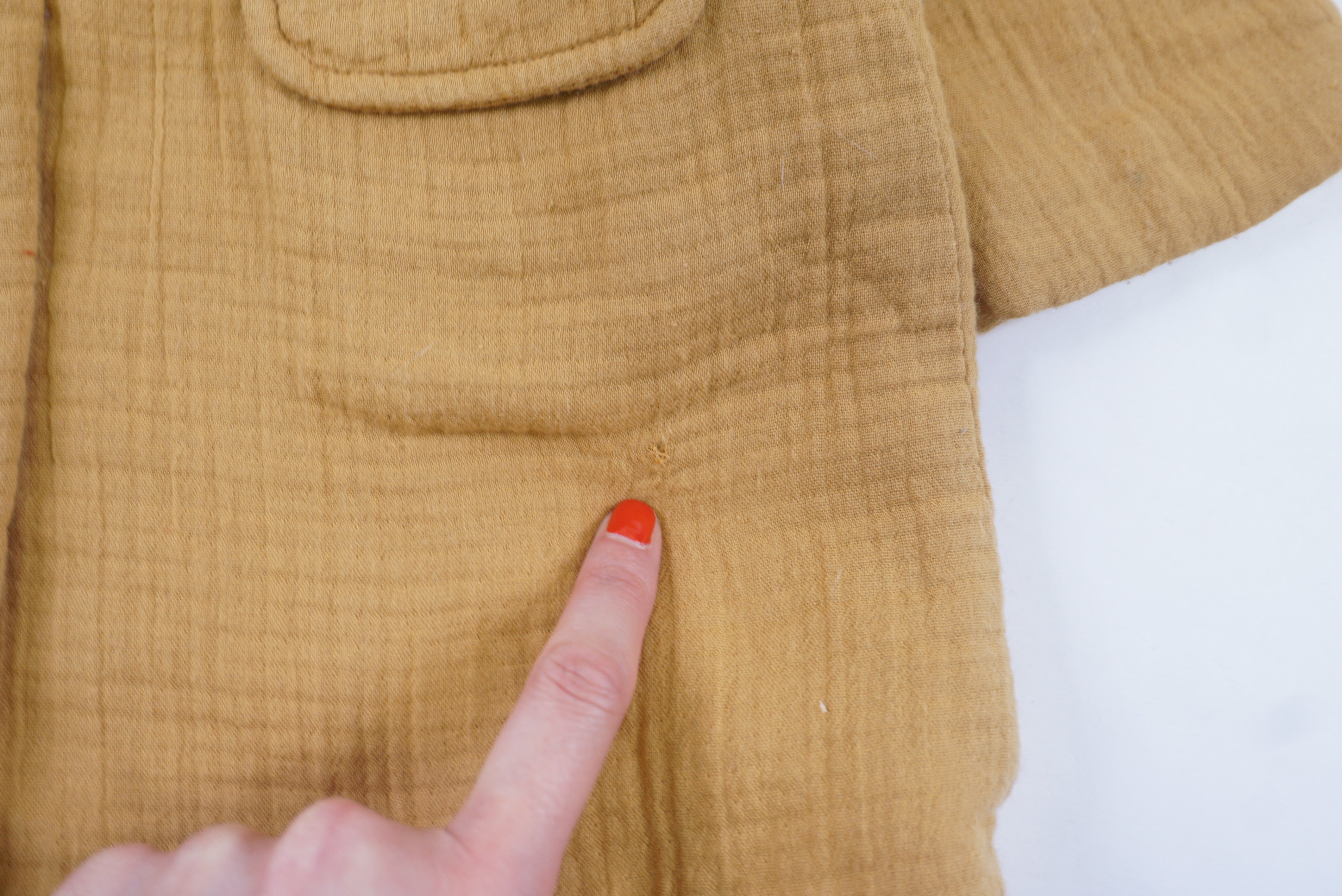 Manteau Moutarde - 36 mois