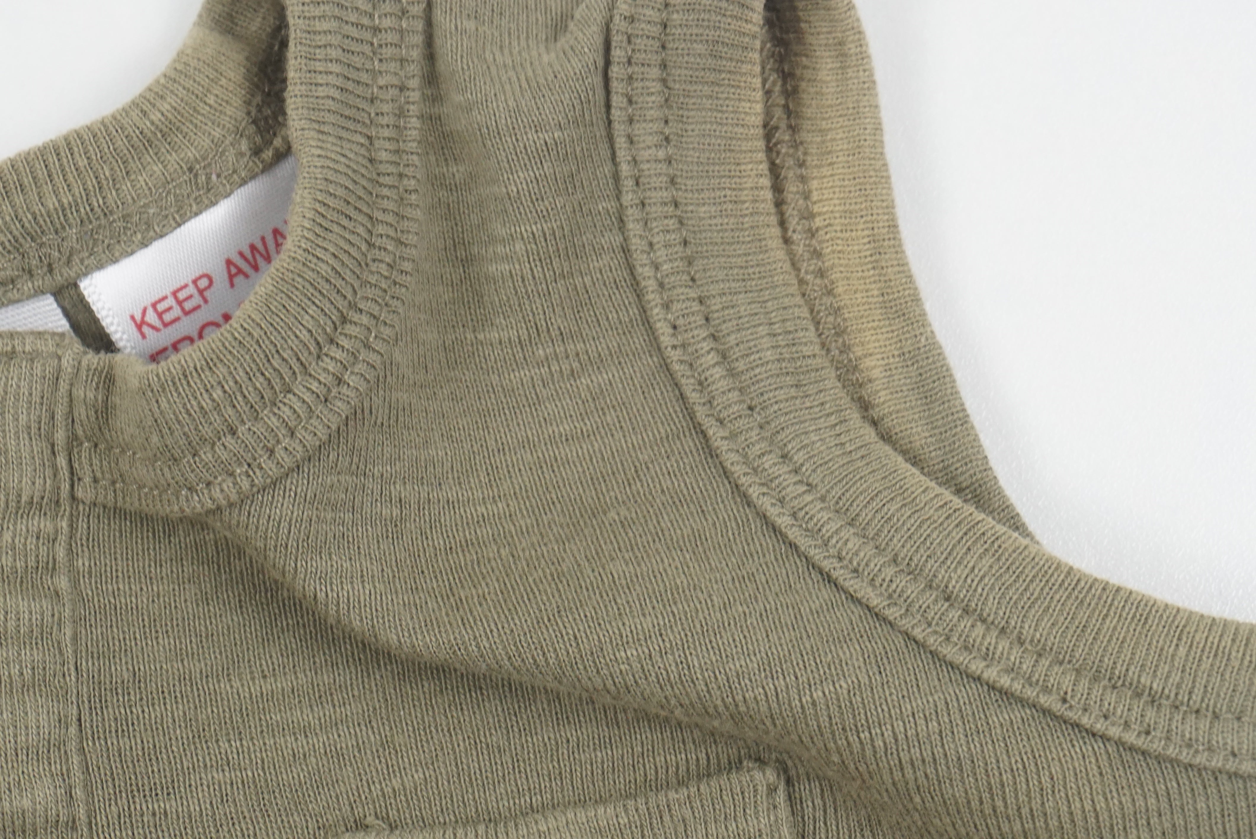 Débardeur Kaki - 6/9 mois