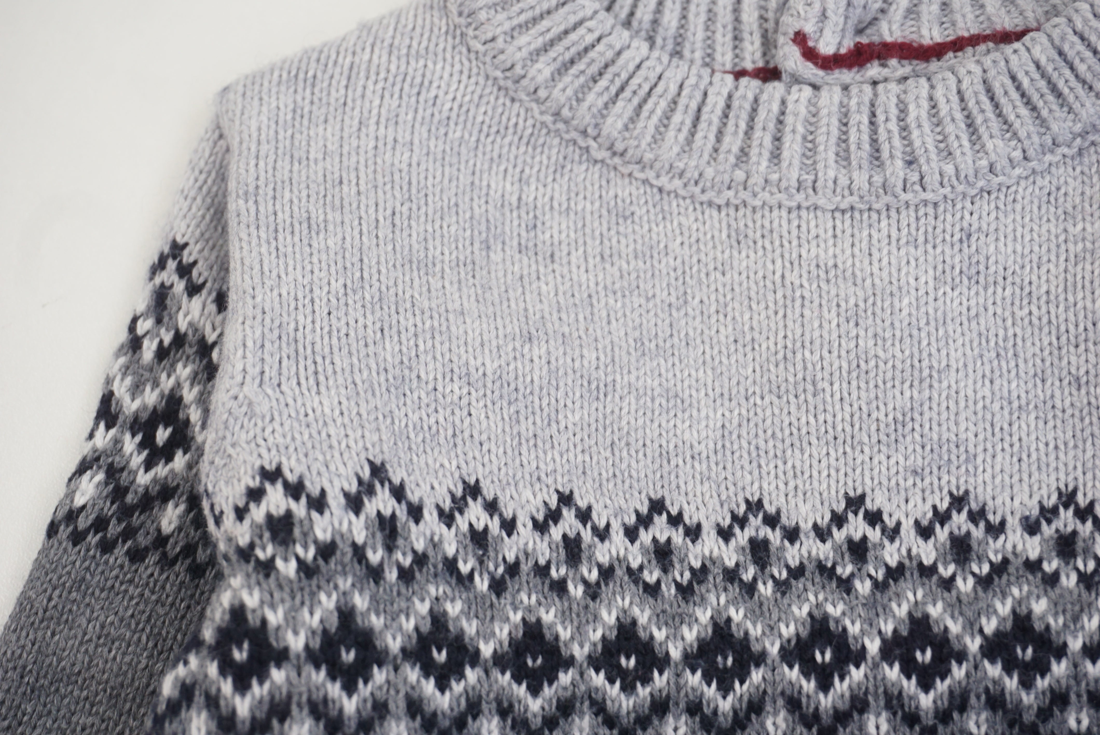 Pull Gris - 9 mois