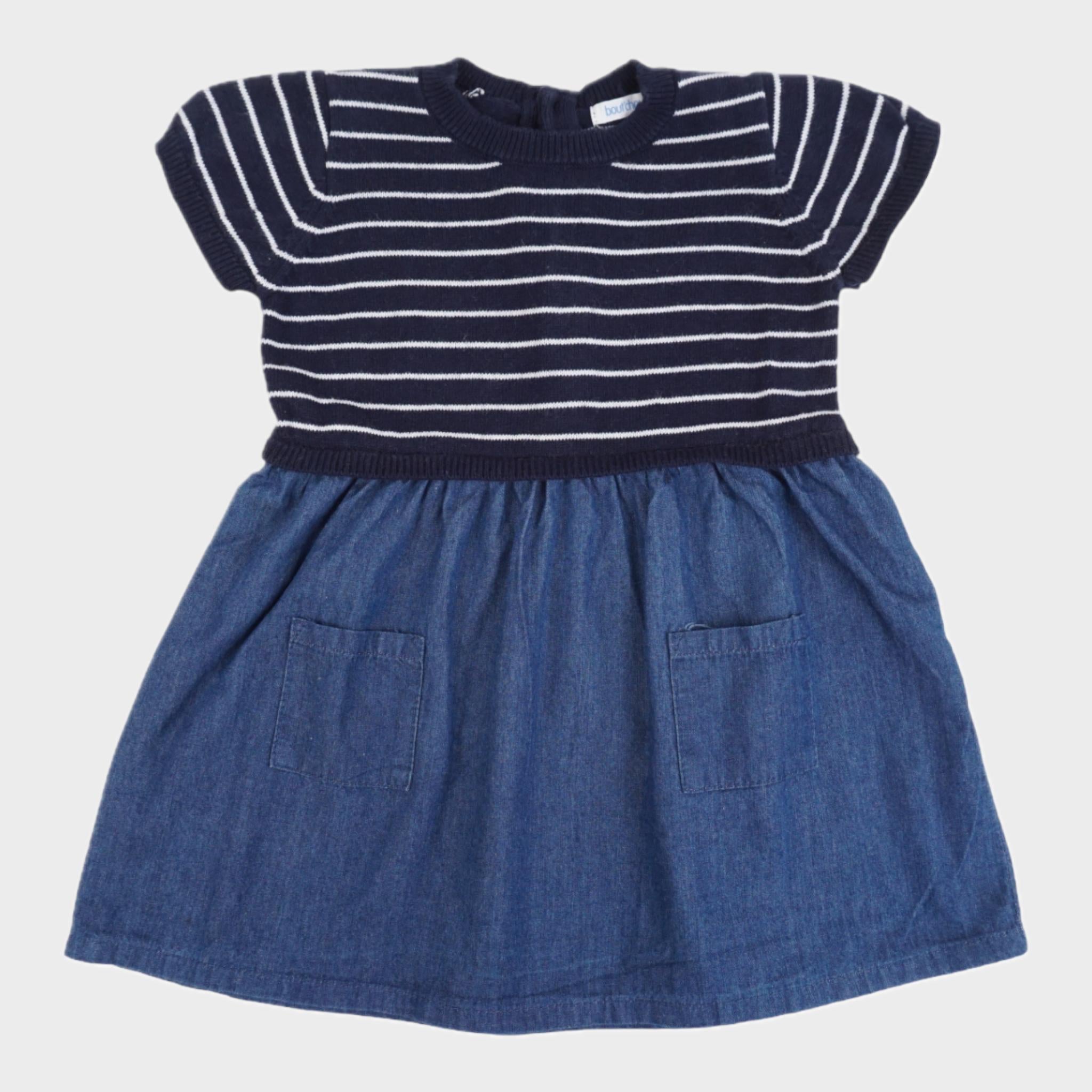 Robe Bleu - 9 mois