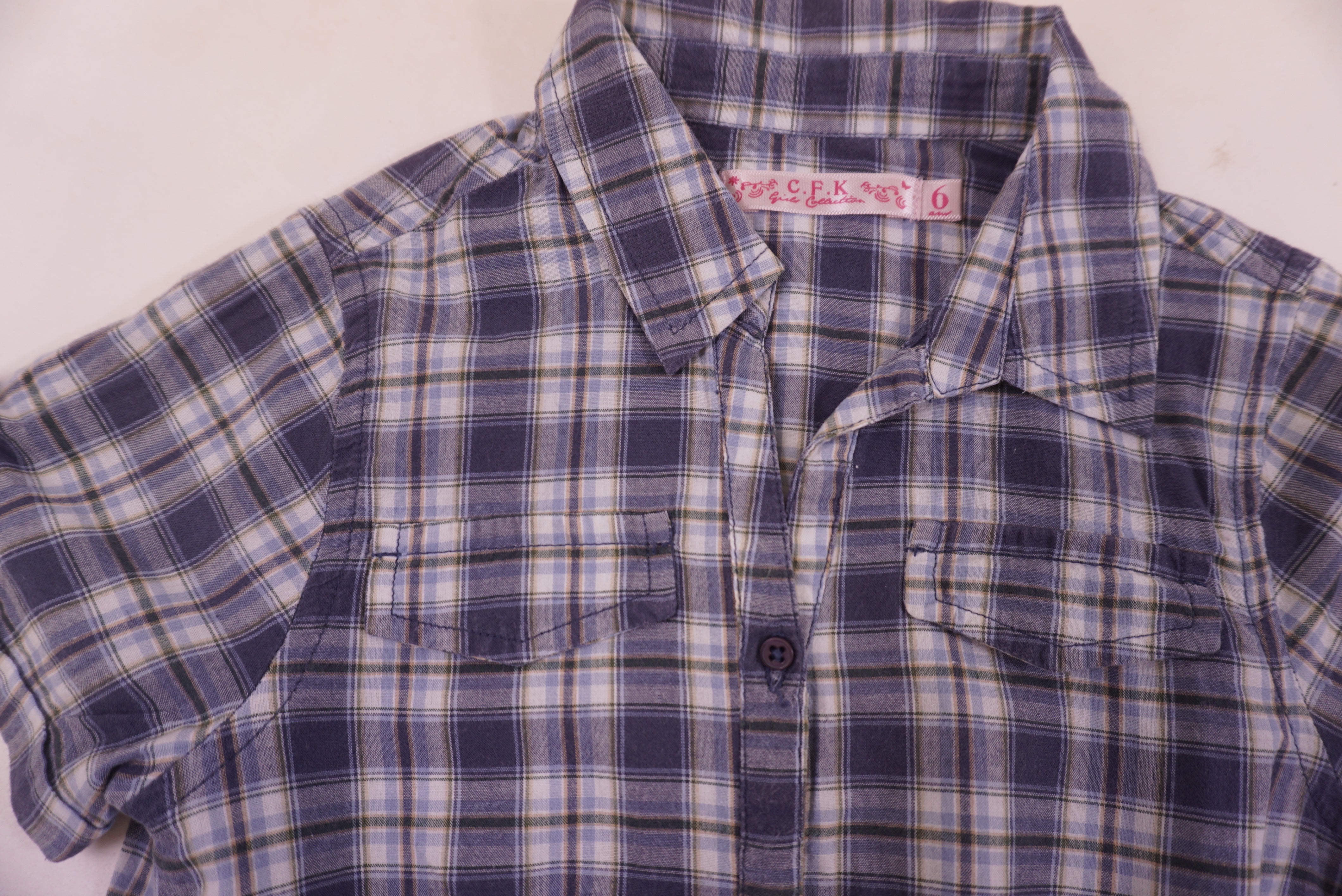 Robe Bleu - 6 ans