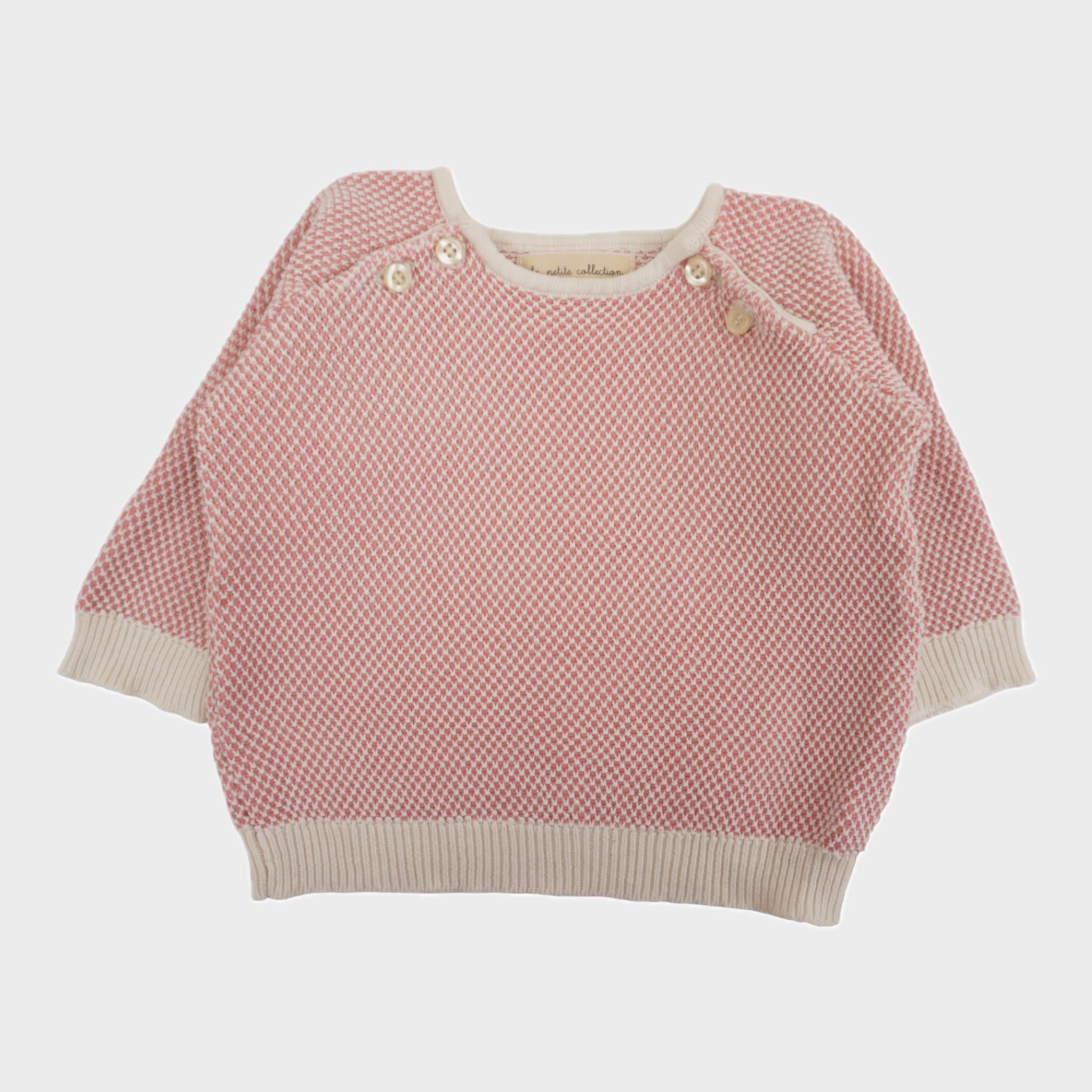 Pull Rose - 12 mois