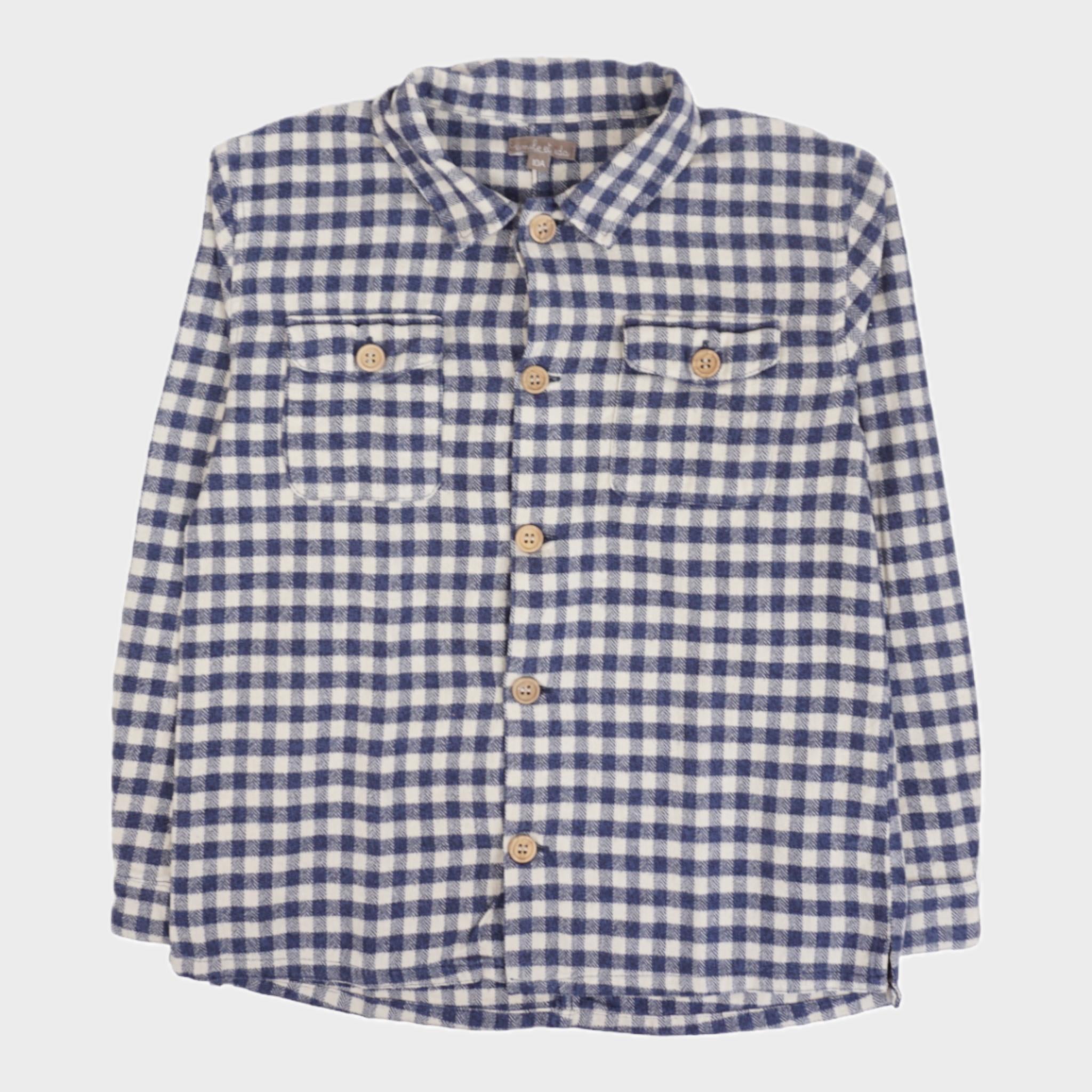 Sur Chemise Bleu - 10 ans