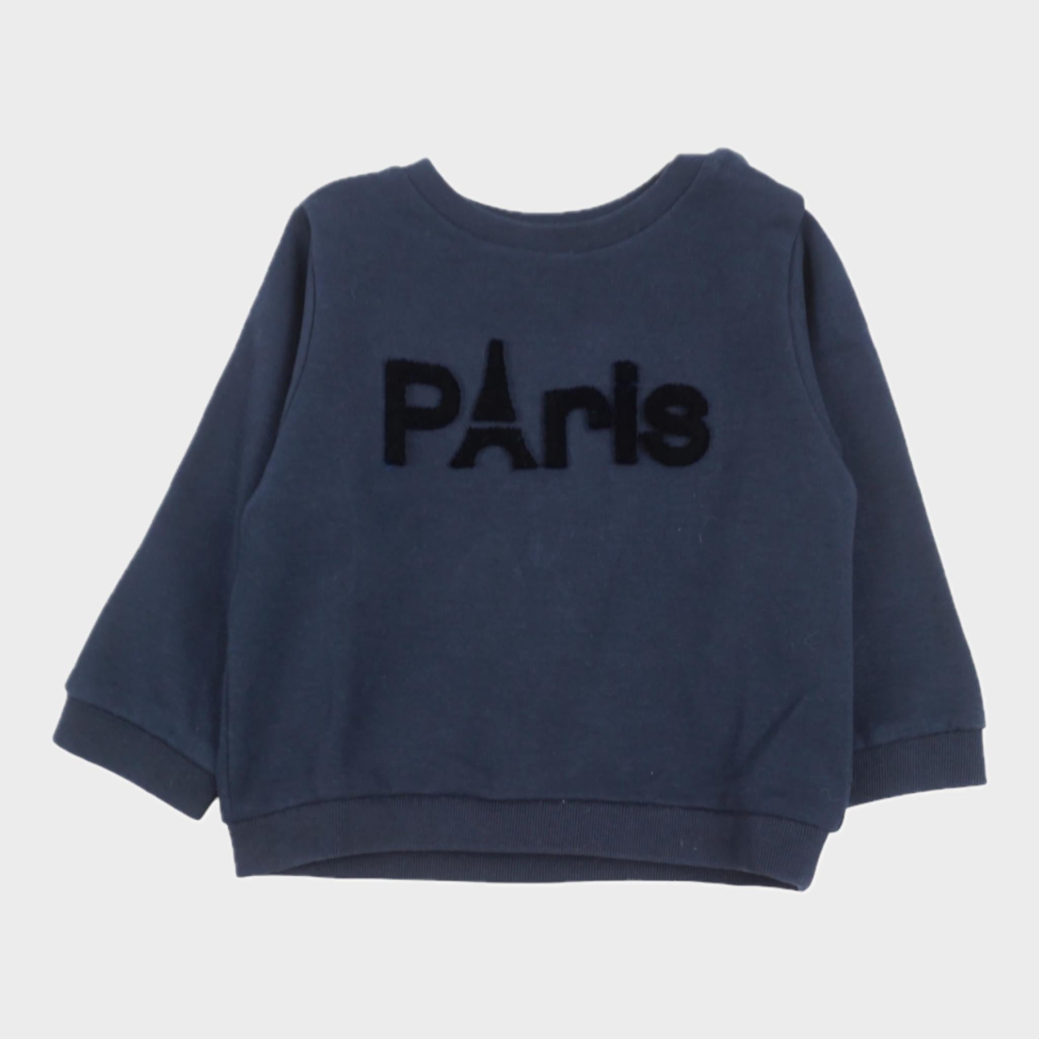 Sweat Bleu - 18 mois