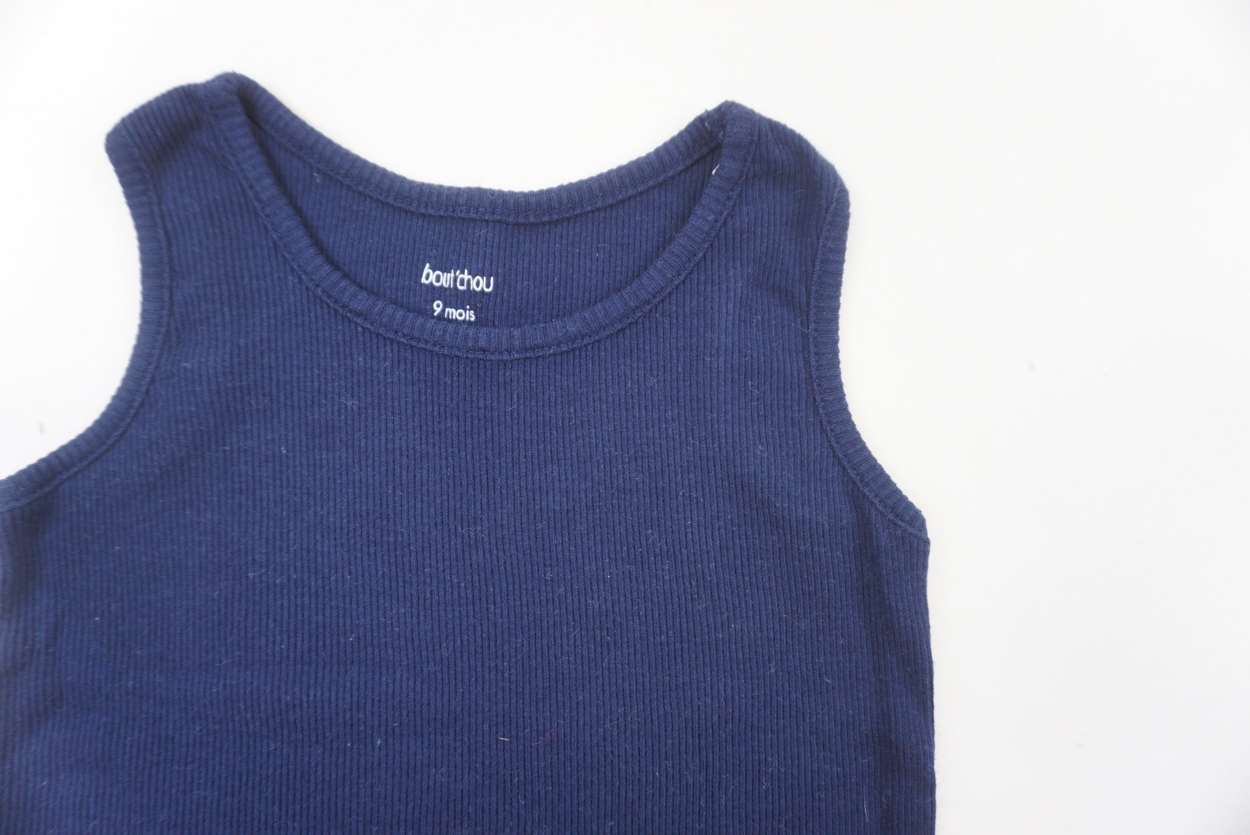 Débardeur Bleu - 9 mois
