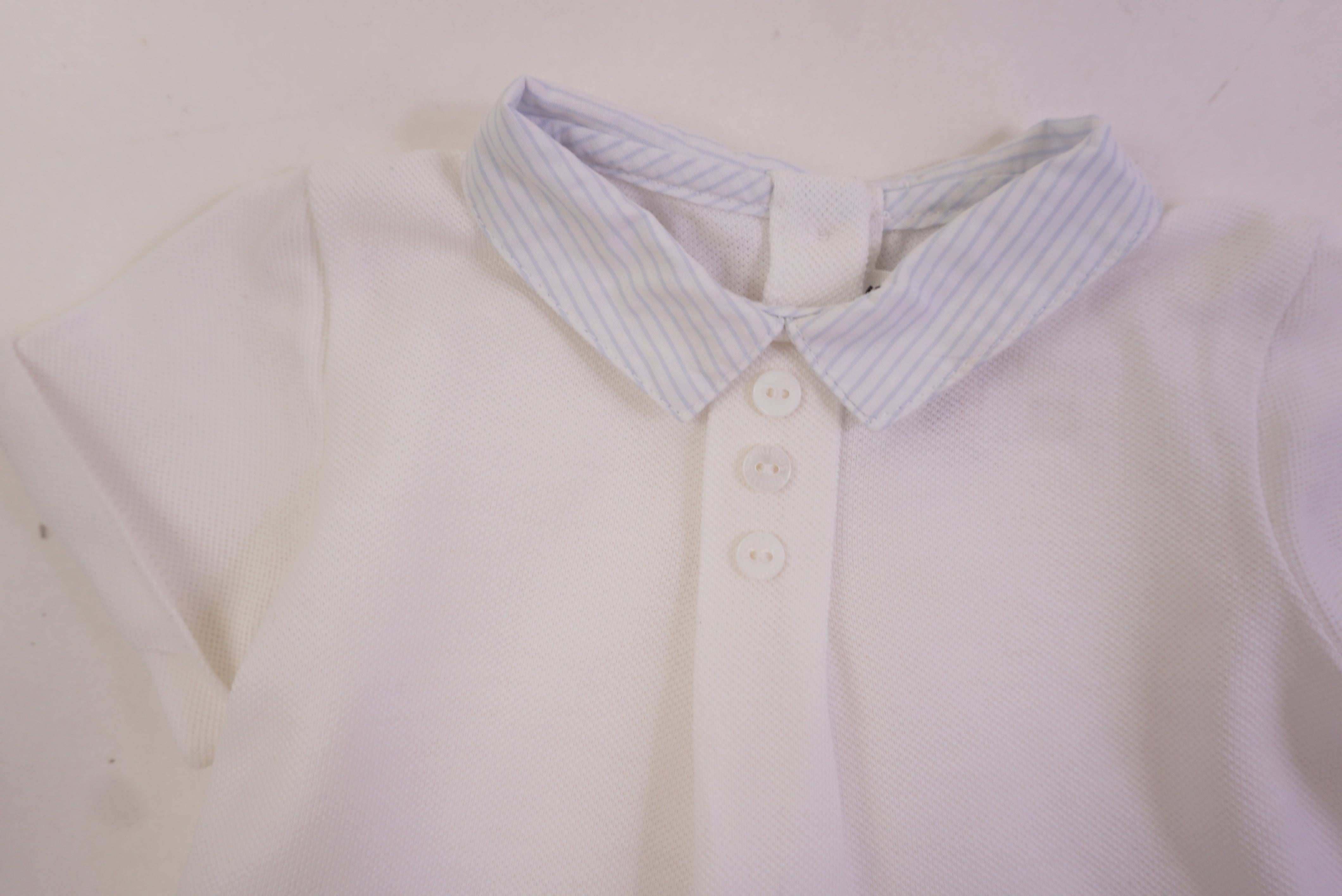 Polo Blanc - 6 mois