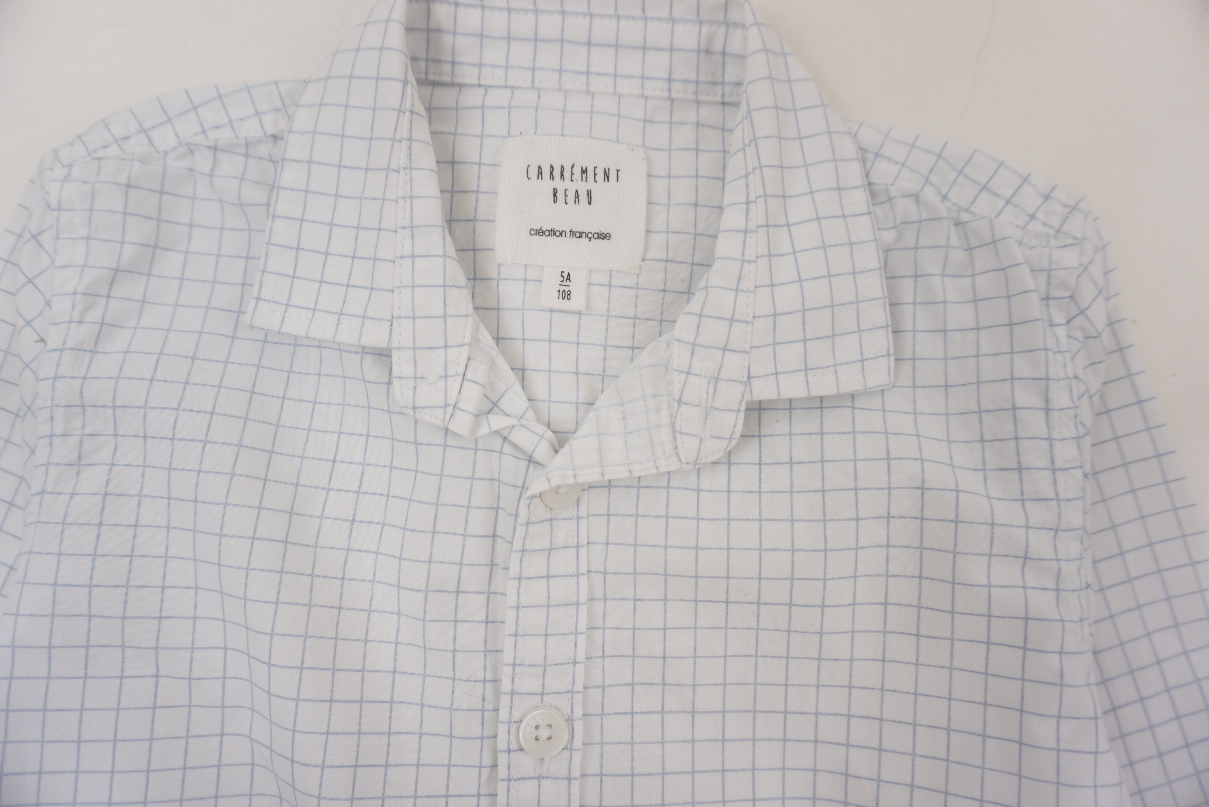 Chemise Blanc - 5 ans