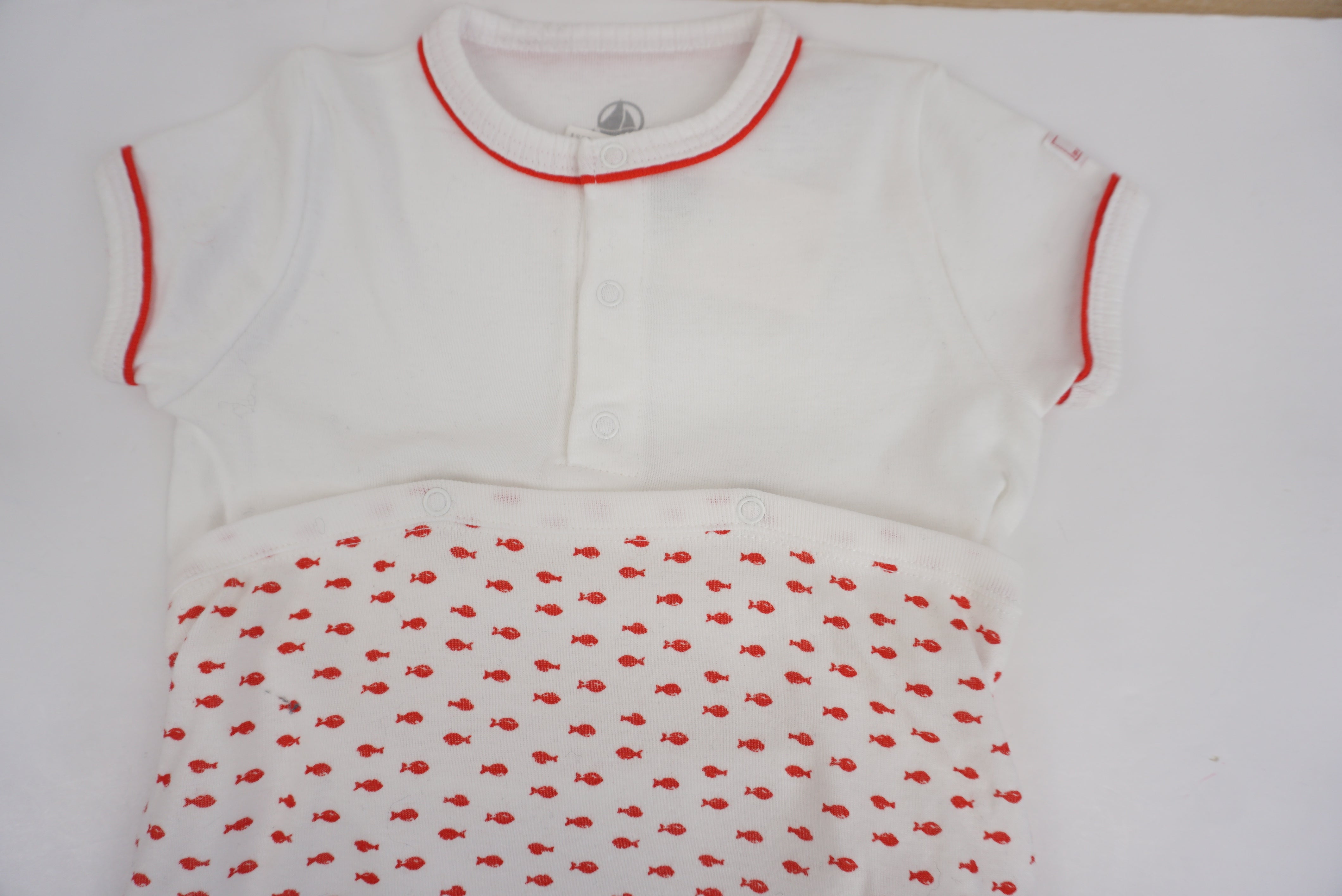 Combishort Multicolore - 12 mois