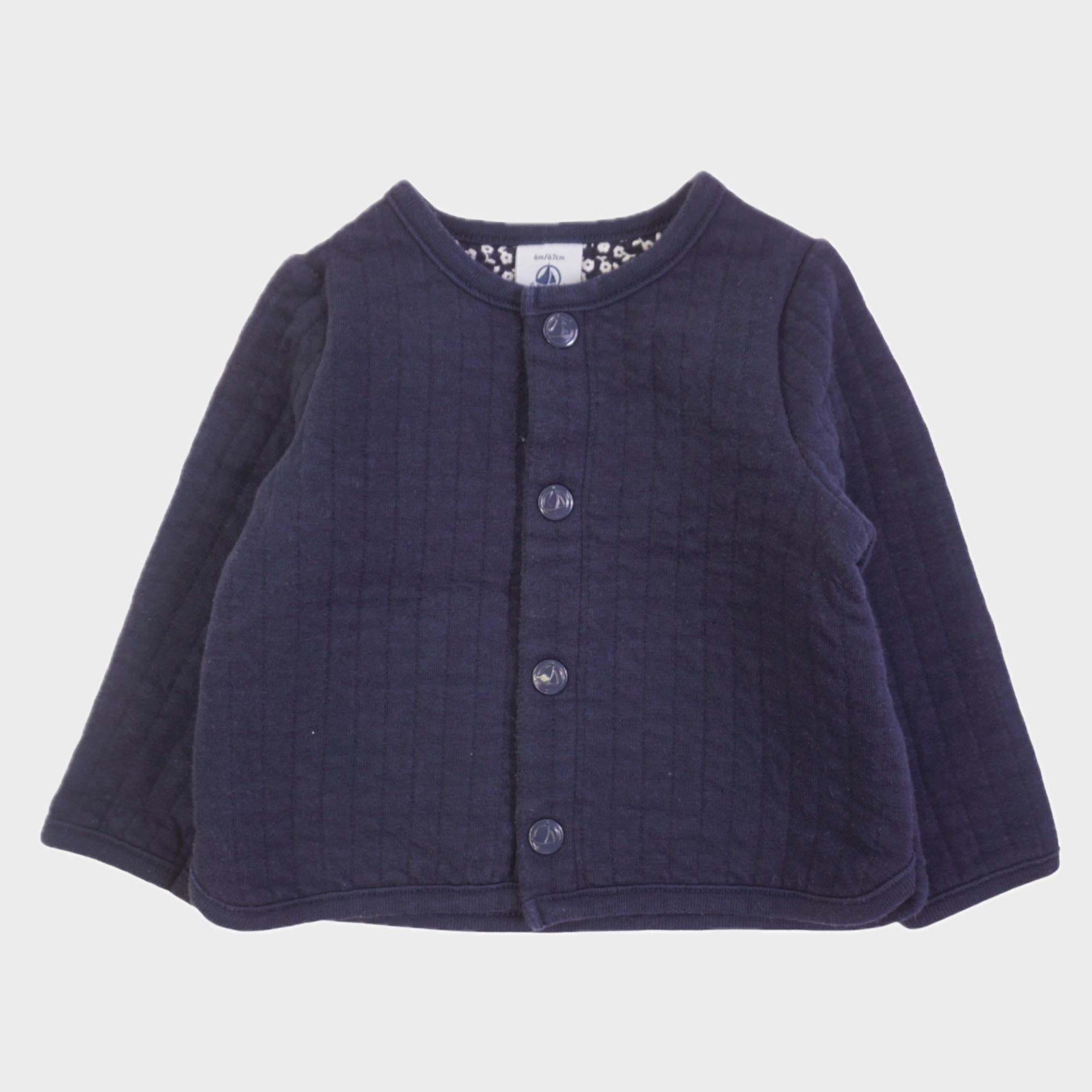 Gilet Bleu - 6 mois