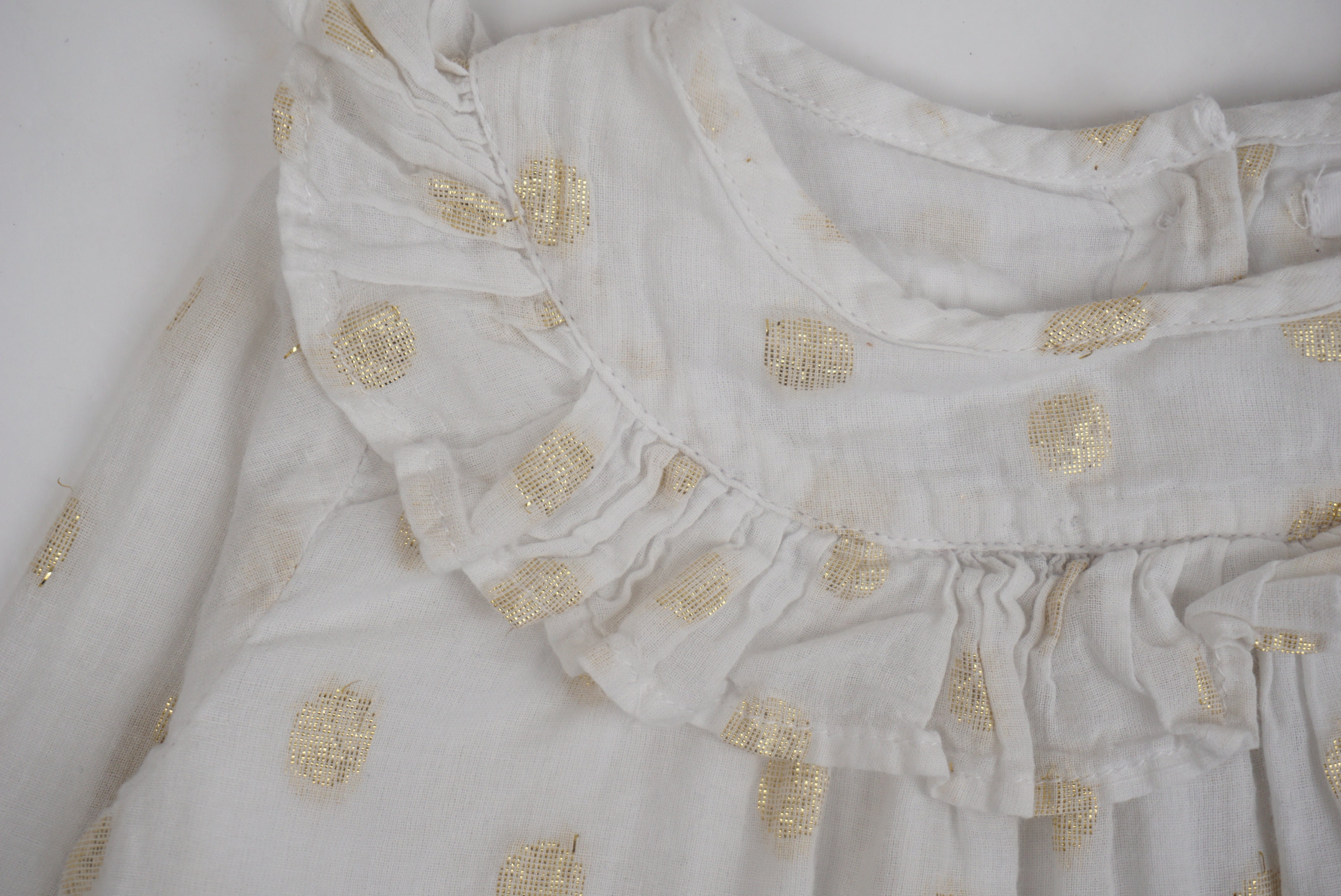 Blouse Blanc - 18 mois