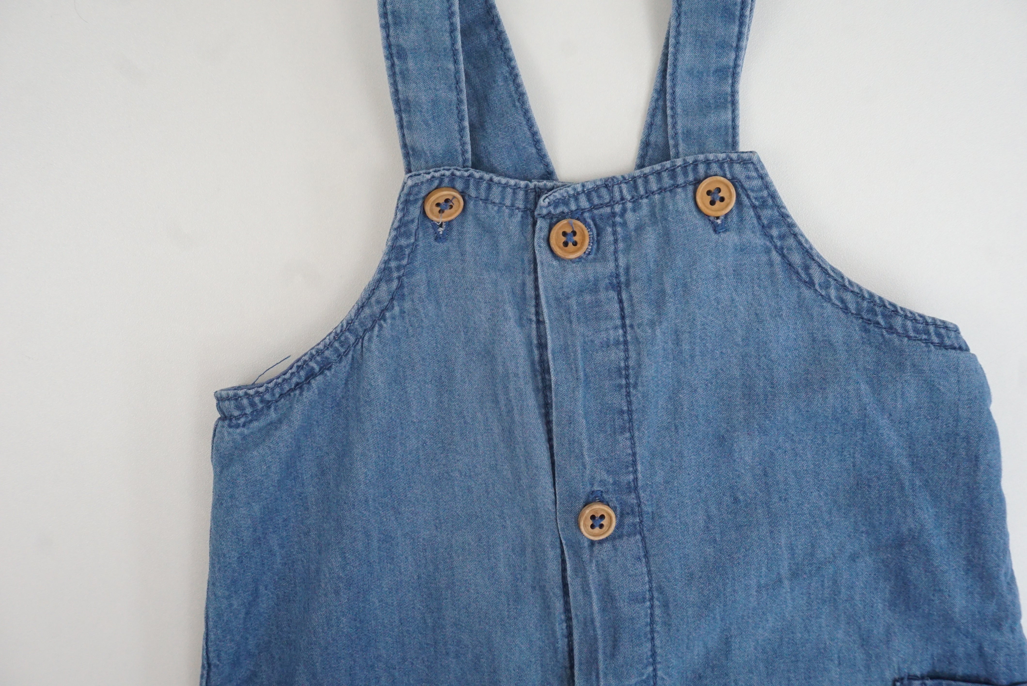 Salopette Bleu - 9 mois