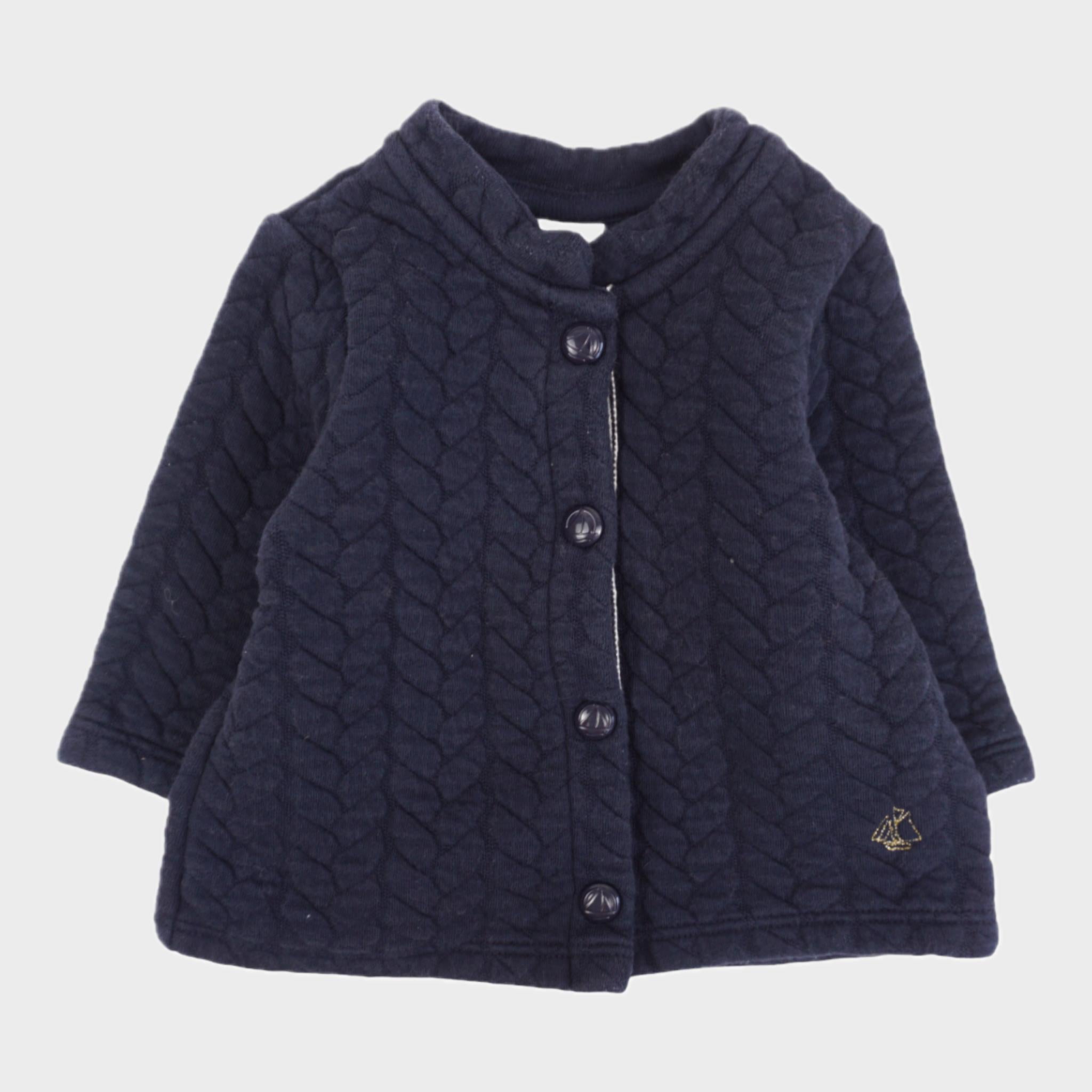 Gilet Bleu - 3 mois
