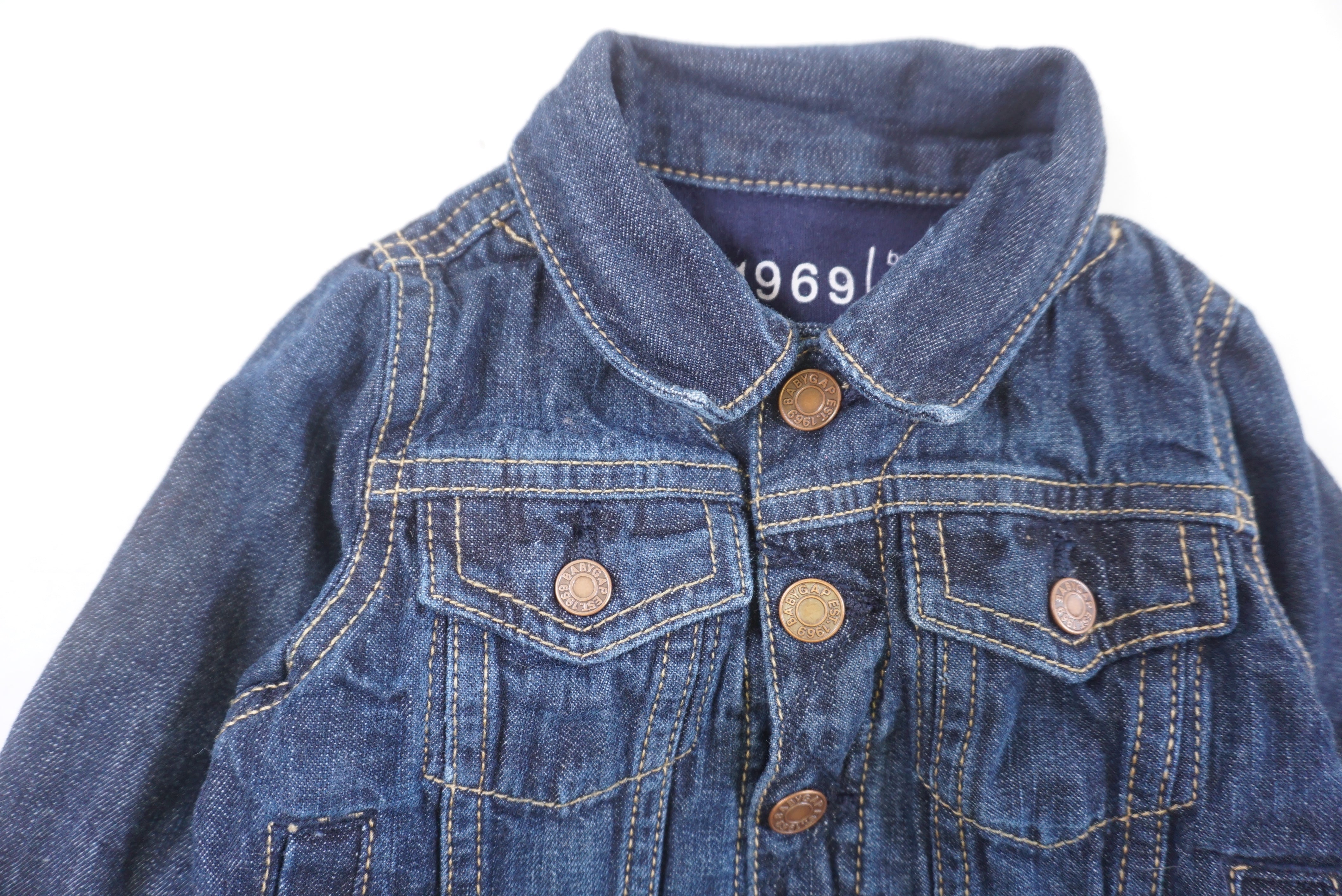 Veste Bleu - 0/6 mois