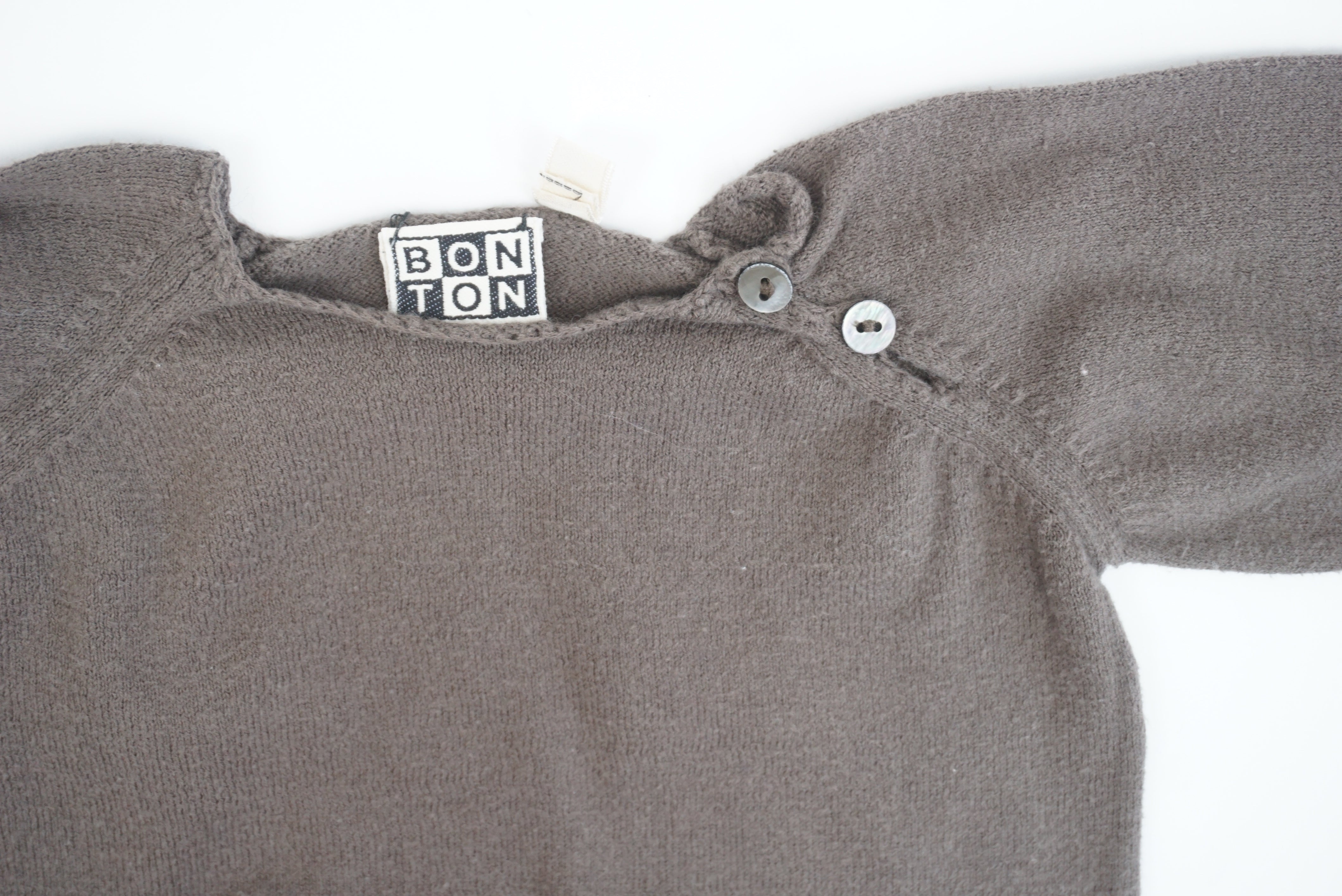 Pull Kaki - 3 mois