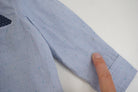 Chemise Bleu - 6 mois