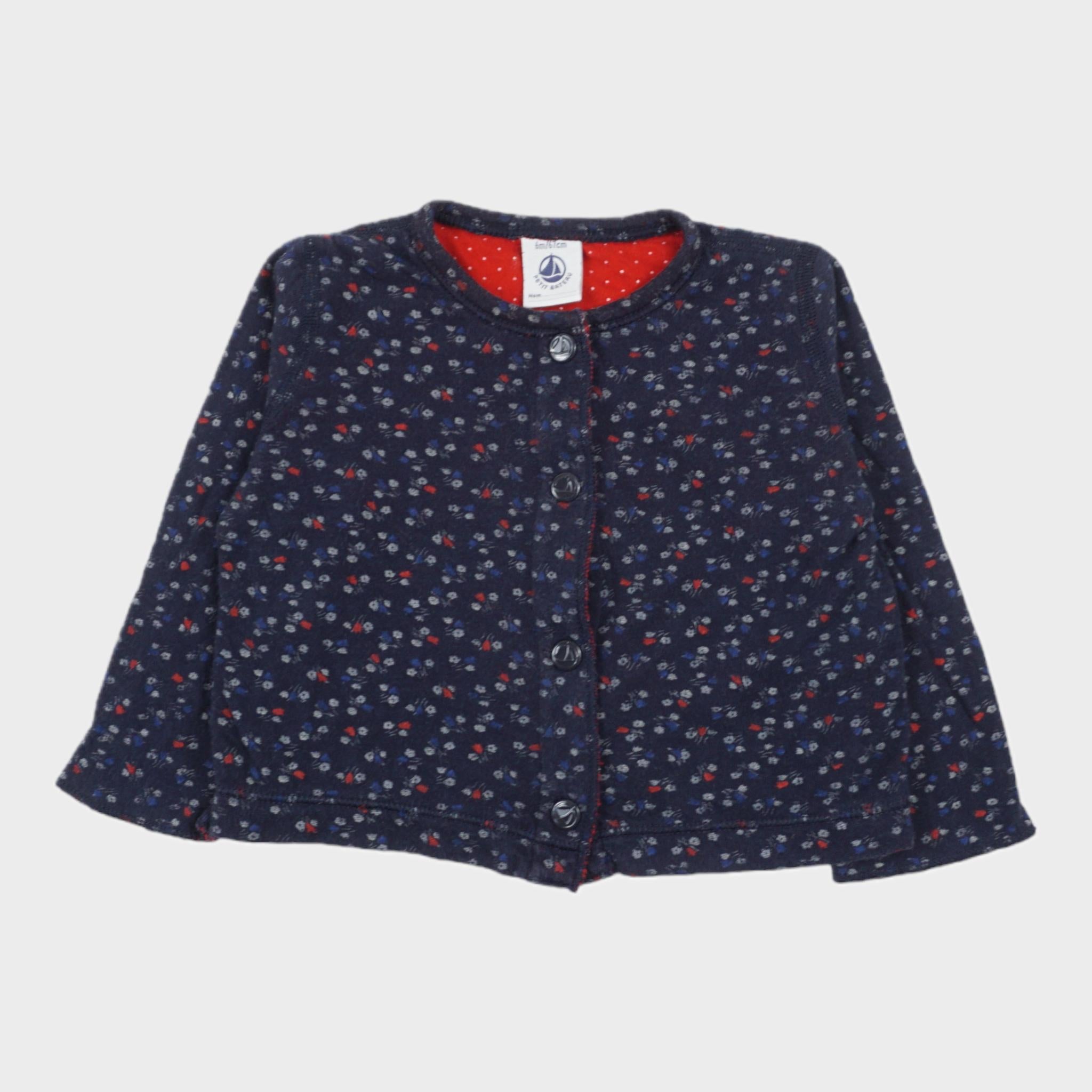 Gilet Bleu - 6 mois