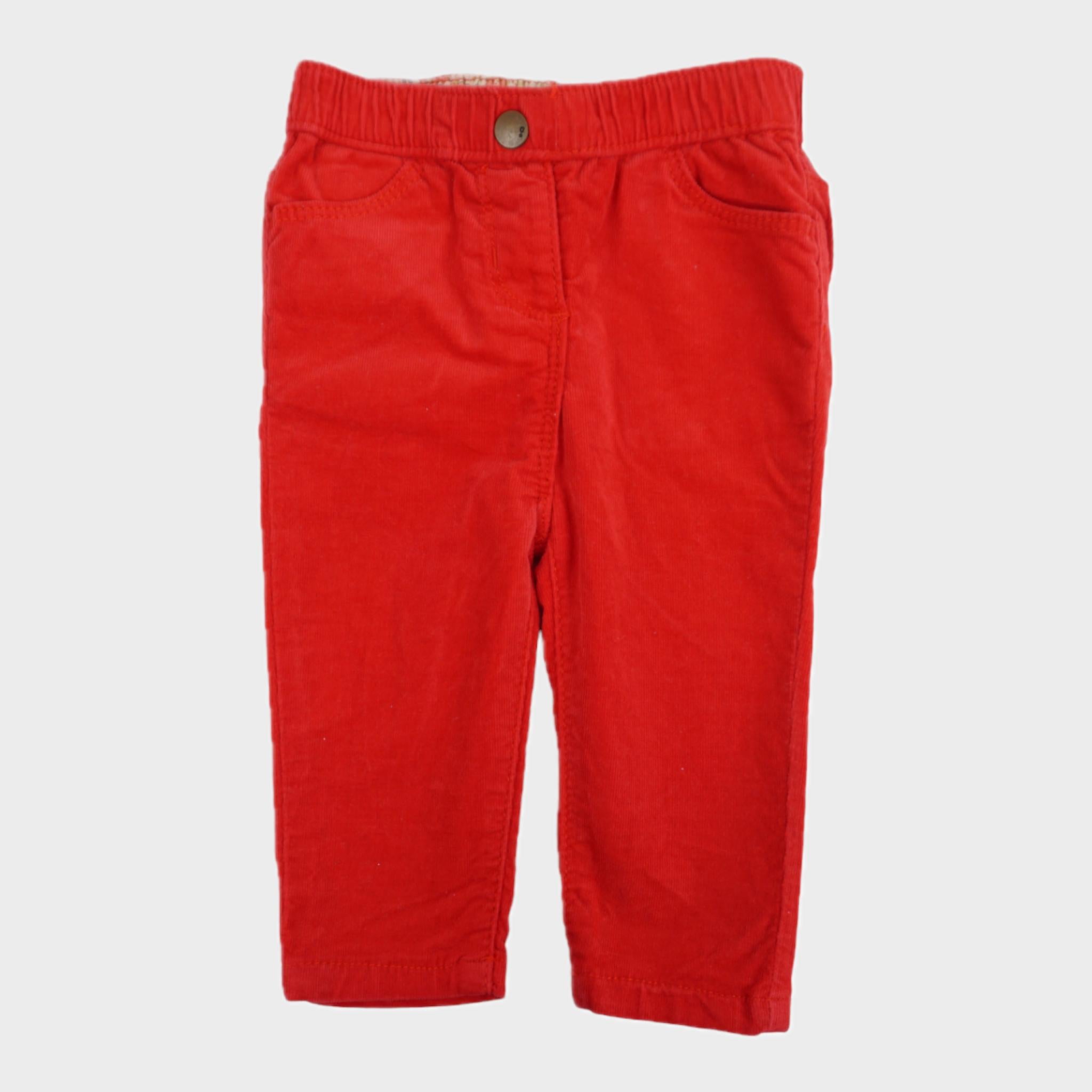Pantalon Rouge - 6 mois