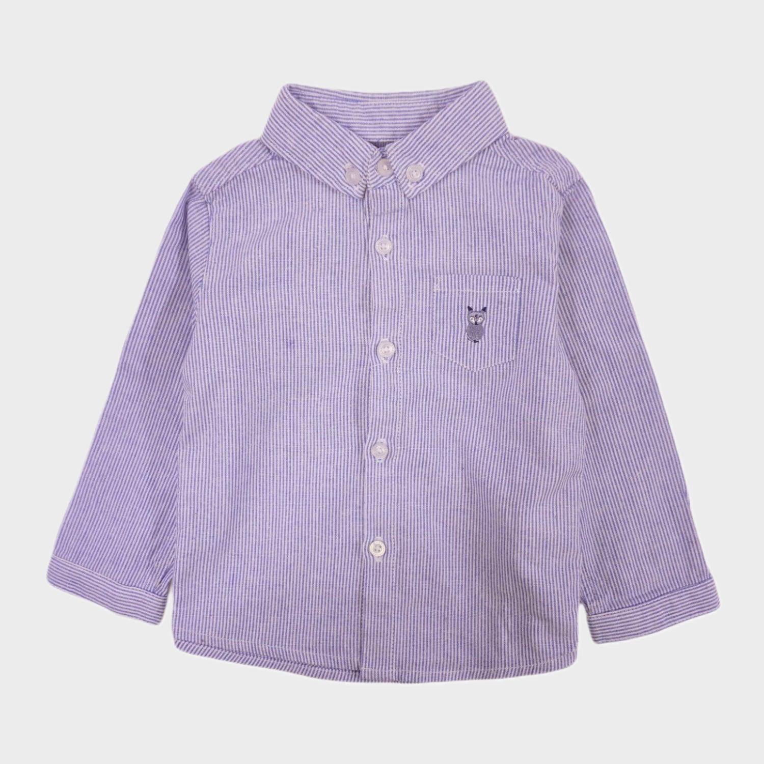 Chemise Bleu - 18 mois