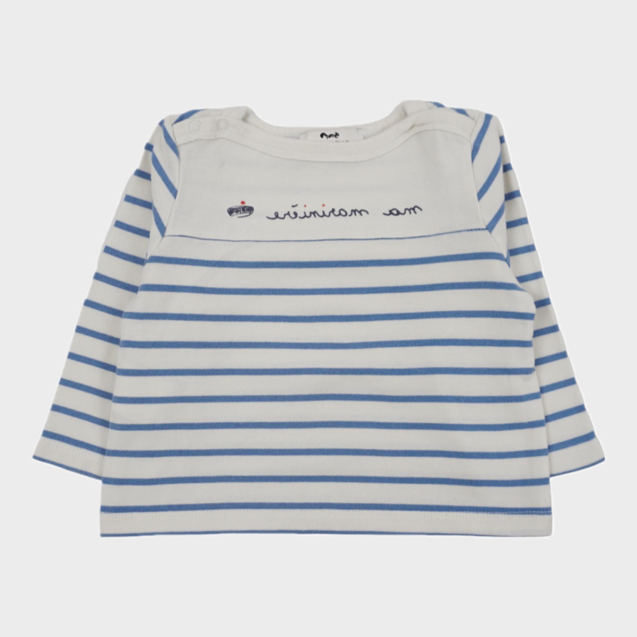 T-shirt Bleu - 12 mois