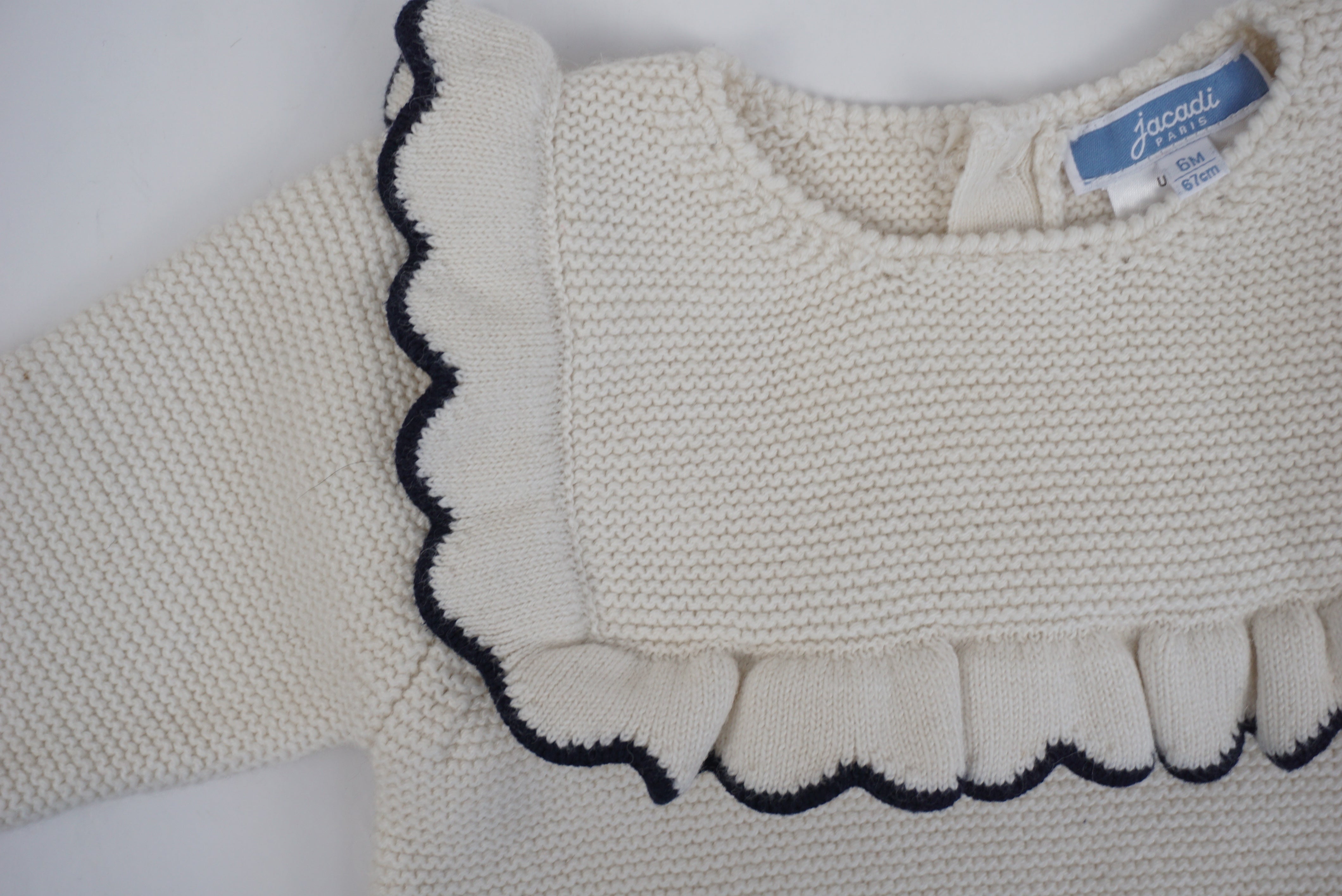 Robe Ecru - 6 mois
