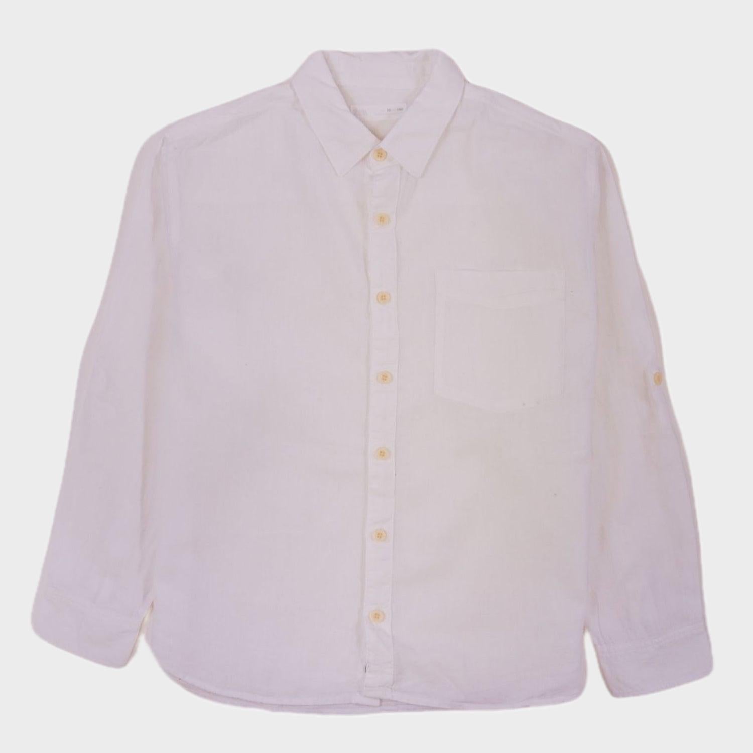 Chemise Blanc - 10 ans