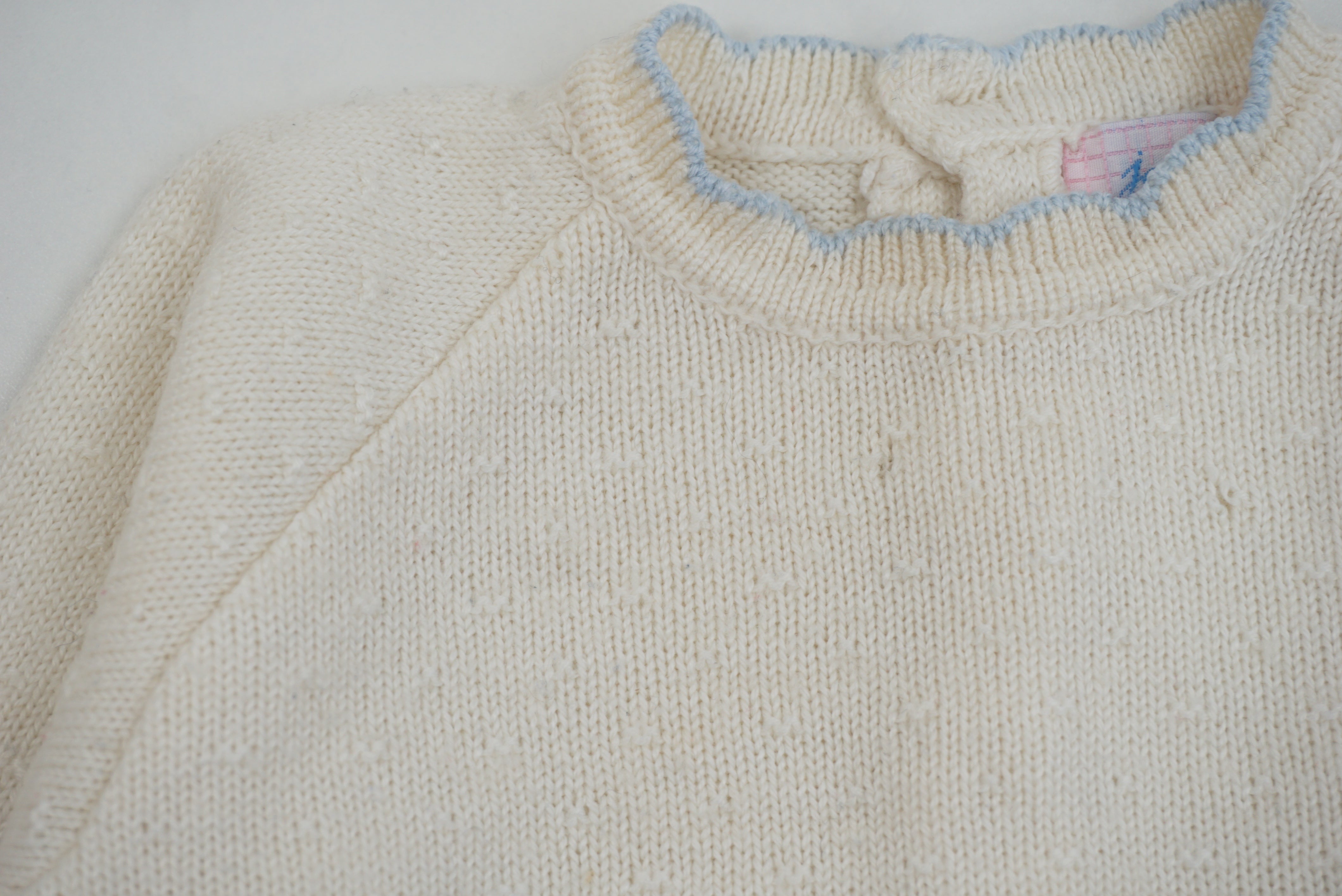 Pull Ecru - 6 mois