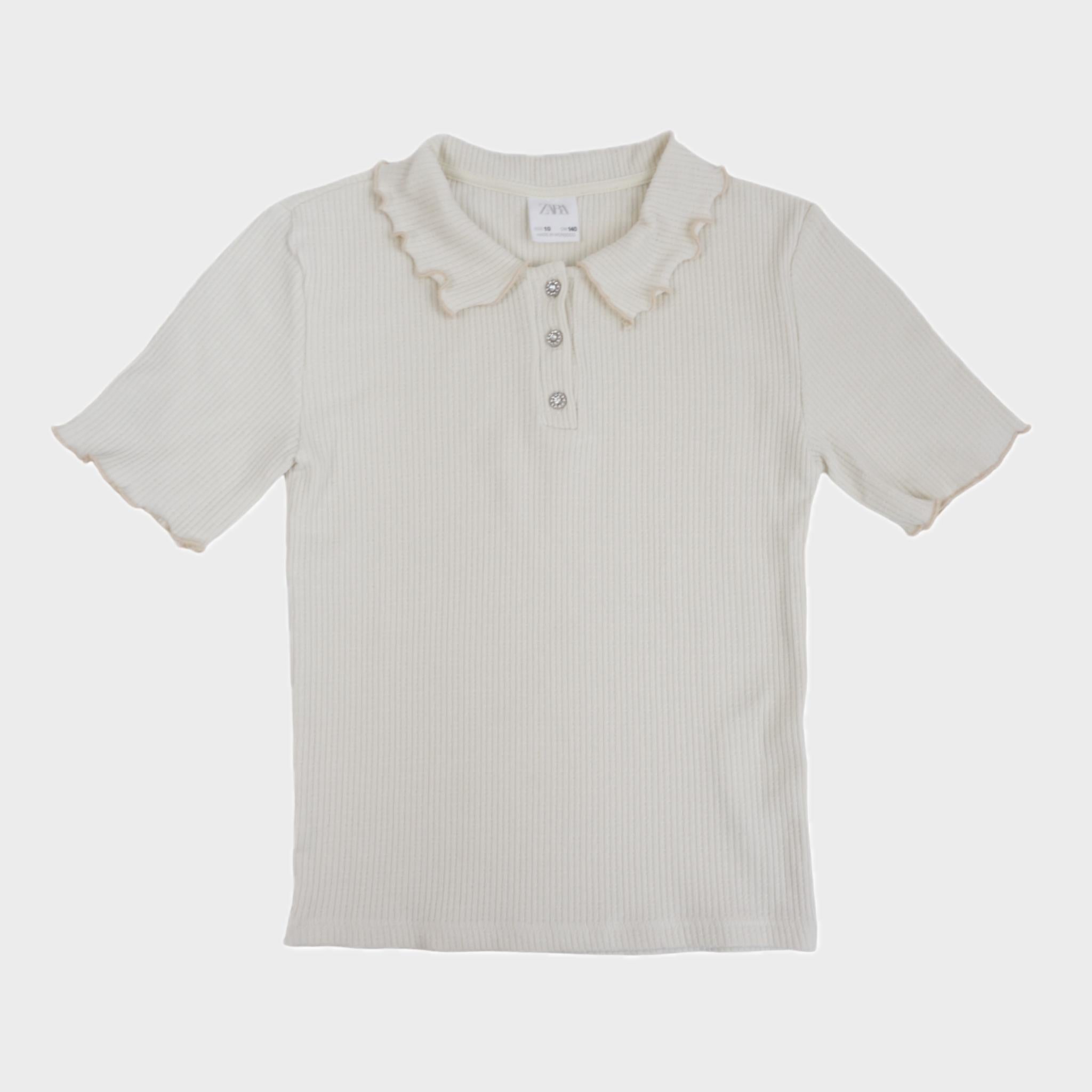 Polo Ecru - 10 ans