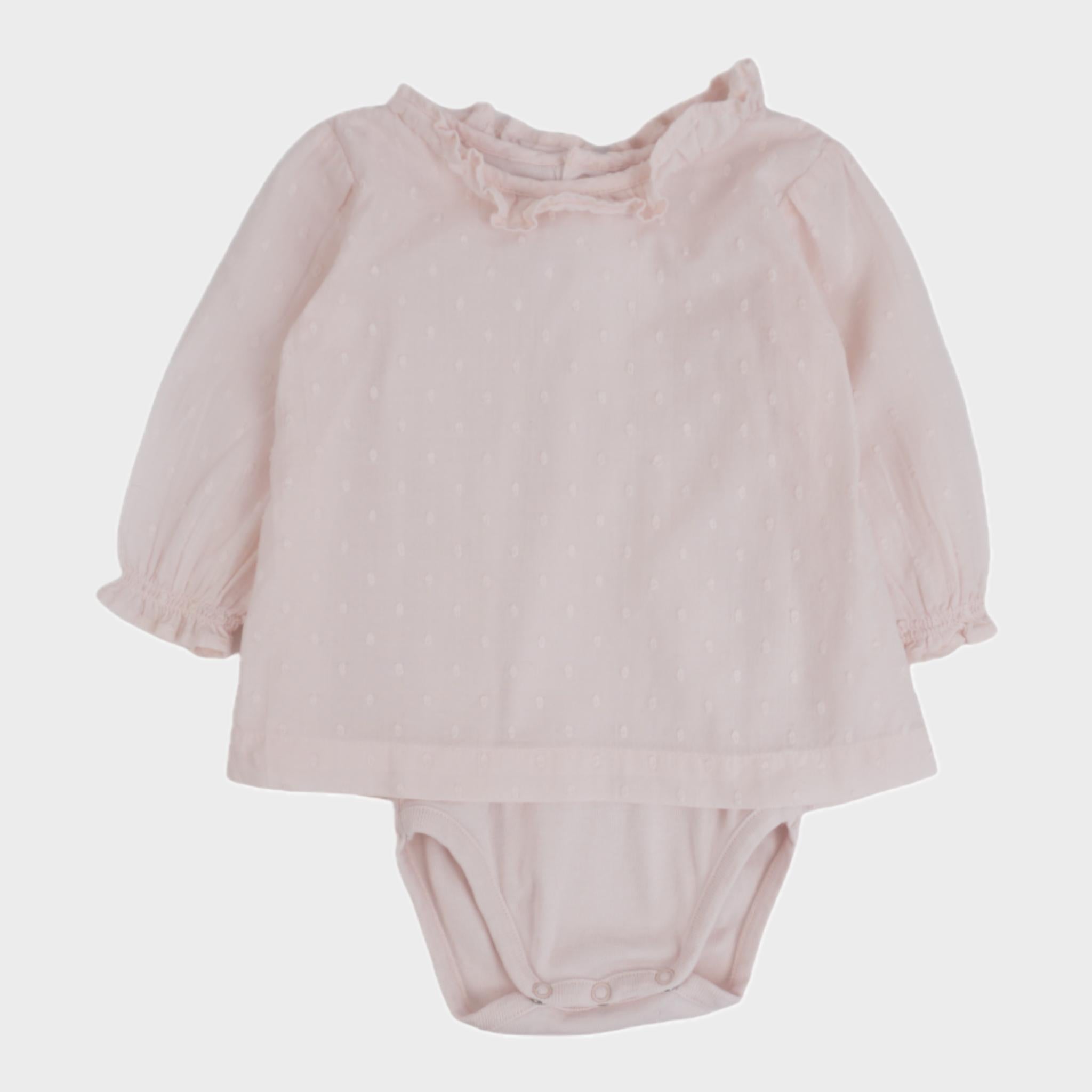 Body Blouse Rose - 6 mois