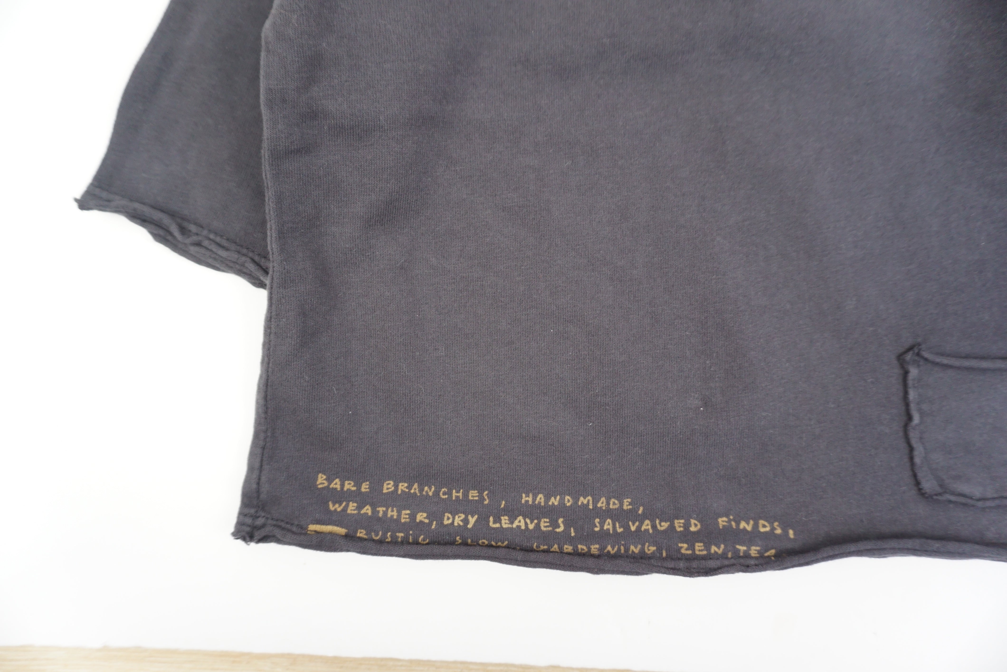 T-shirt Anthracite - 6 mois